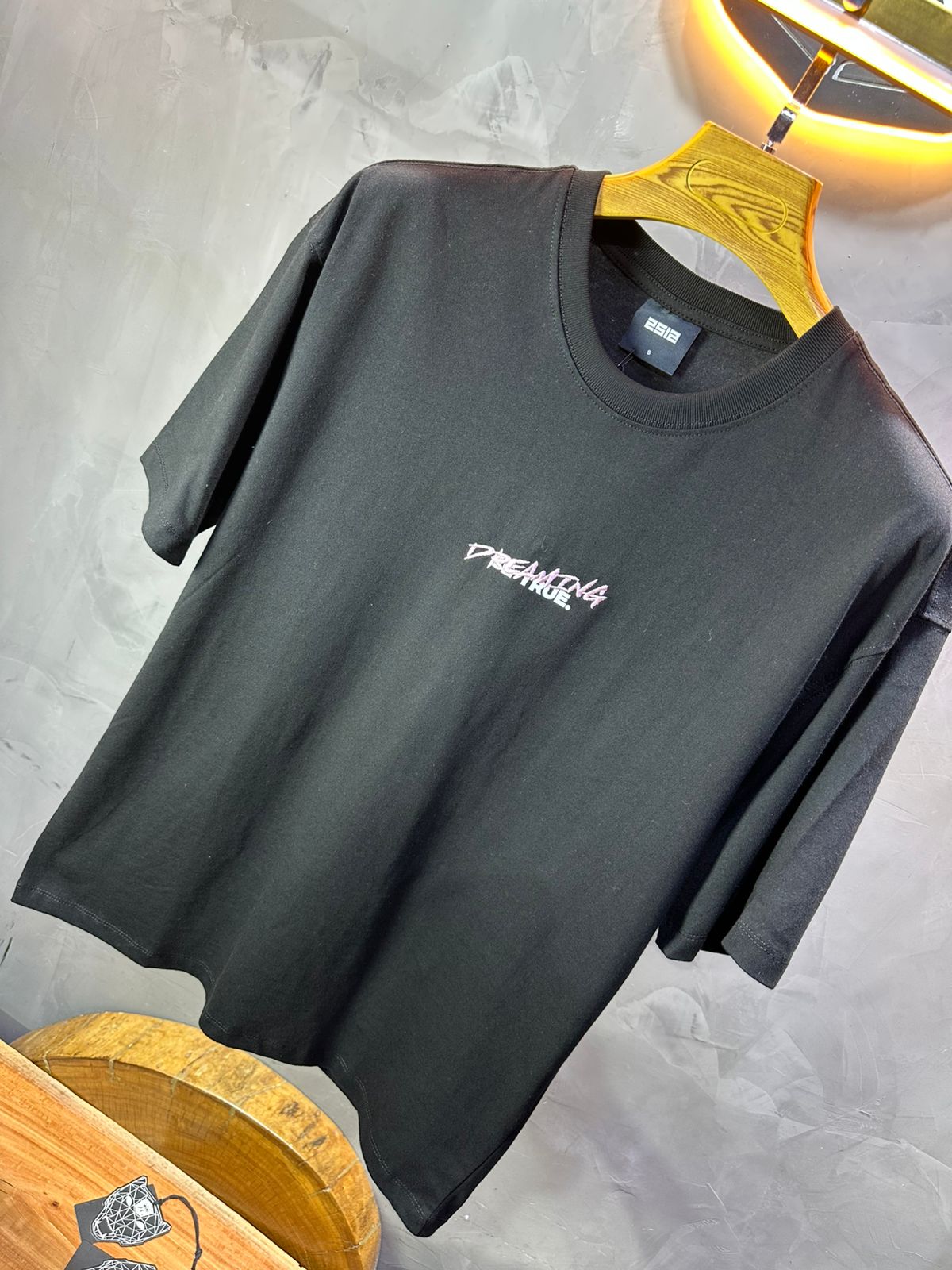 T-SHIRT RETRO BLACK 1255