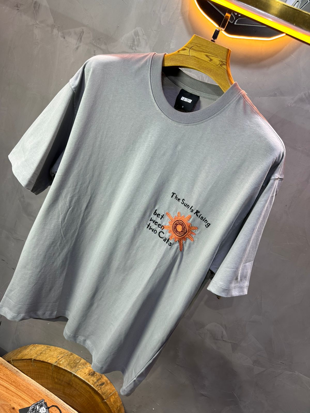 T-SHIRT RETRO GREY 1245