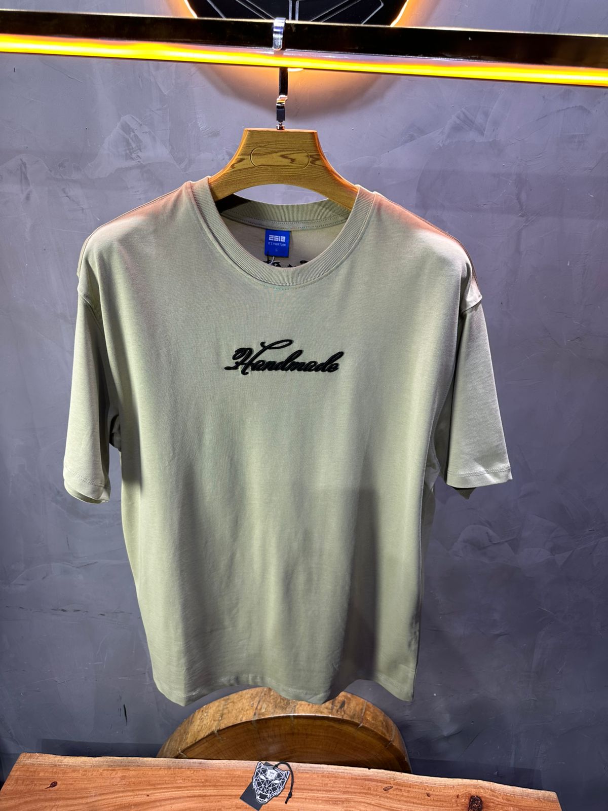 T-SHIRT RETRO GREEN 1215