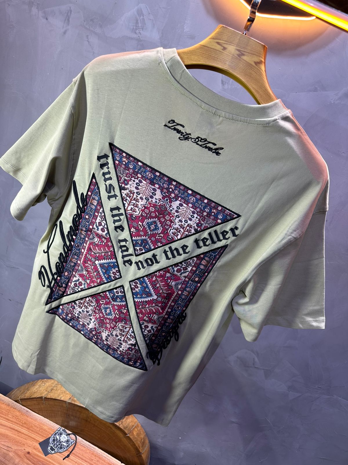 T-SHIRT RETRO GREEN 1215