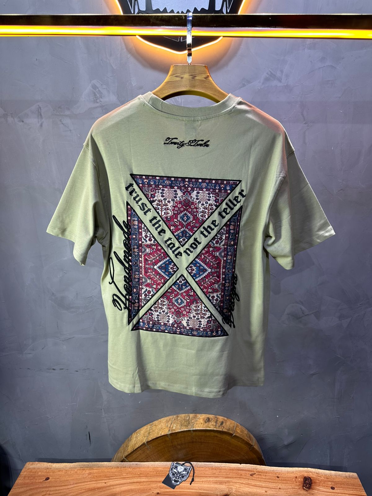 T-SHIRT RETRO GREEN 1215