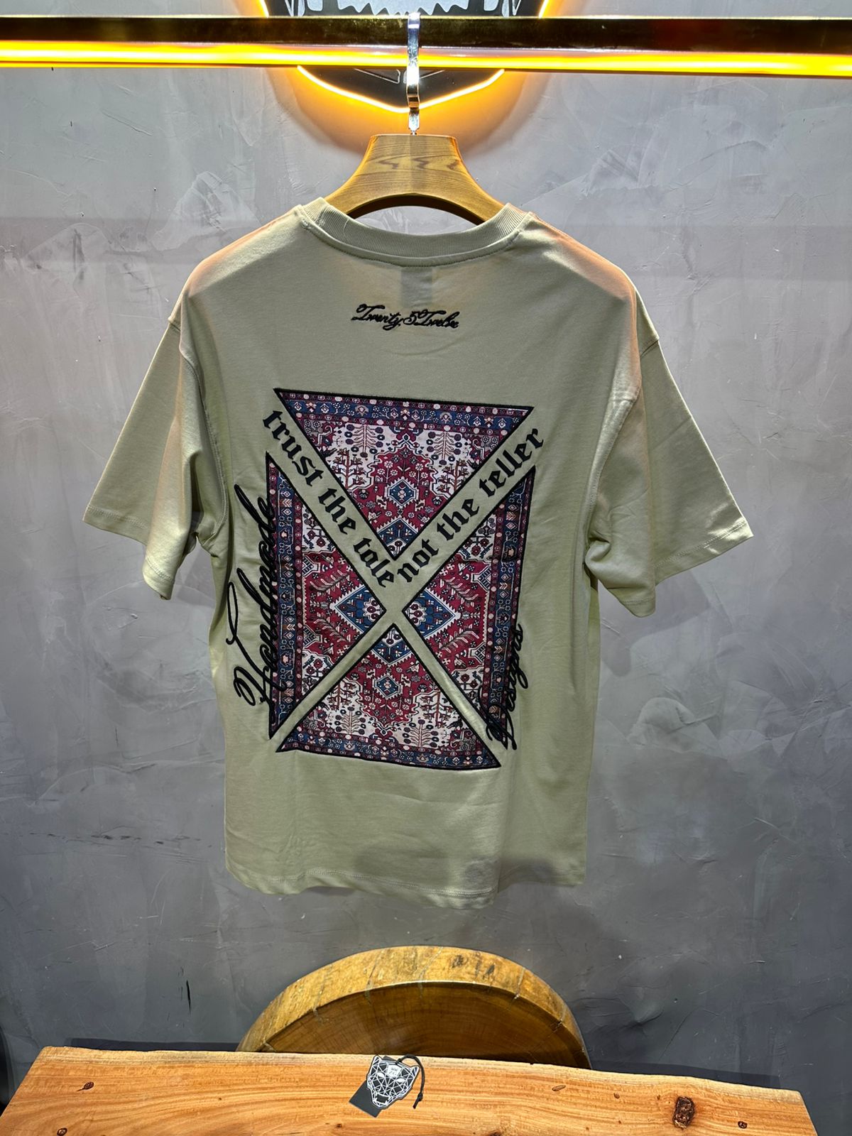 T-SHIRT RETRO GREEN 1215