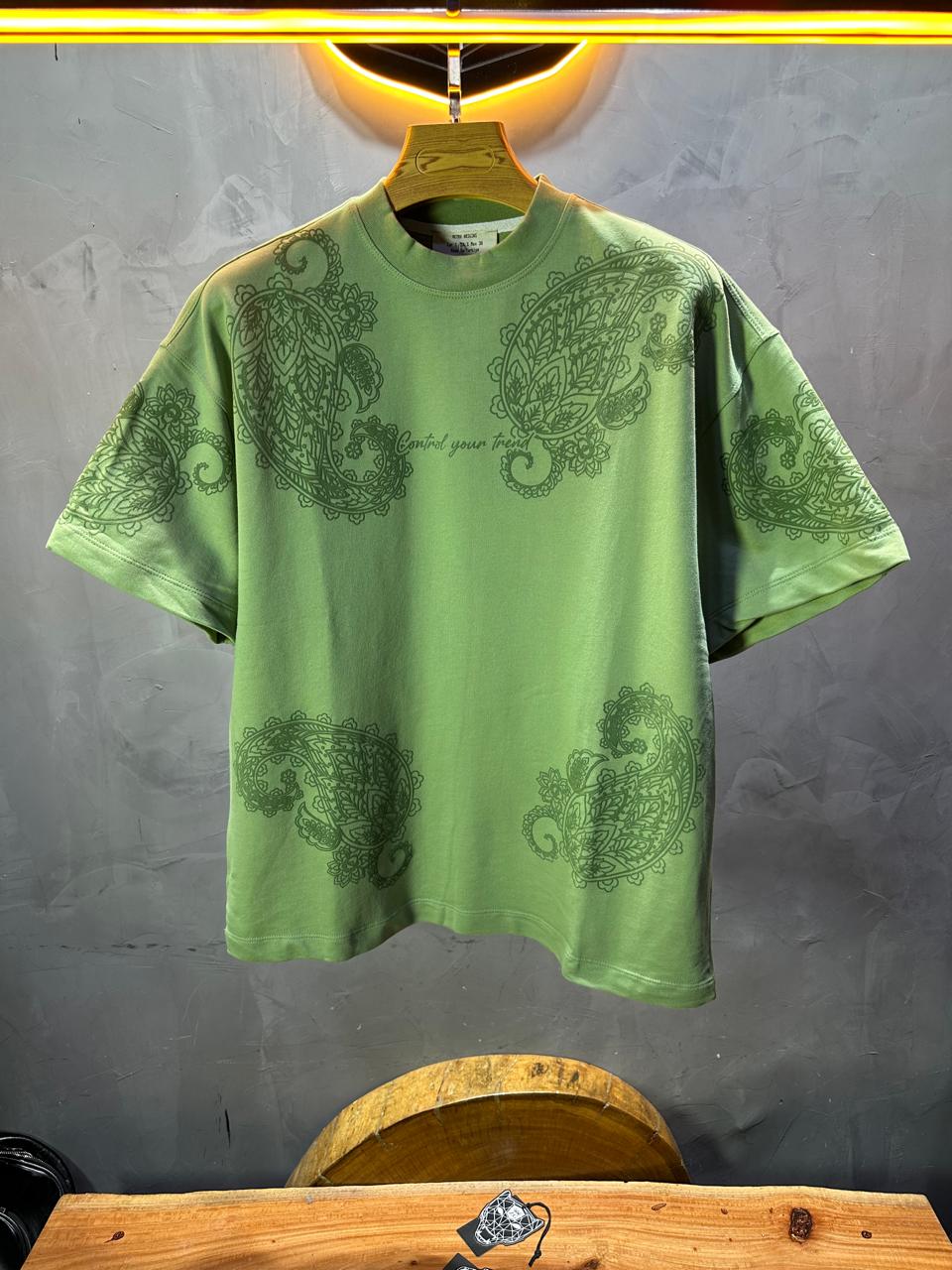 T-SHIRT RETRO ZUMRUT 2501