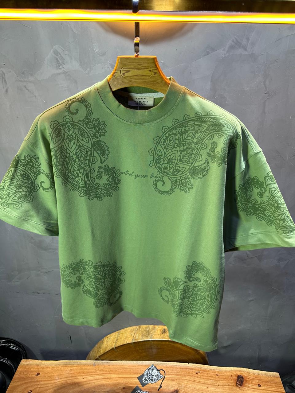 T-SHIRT RETRO ZUMRUT 2501