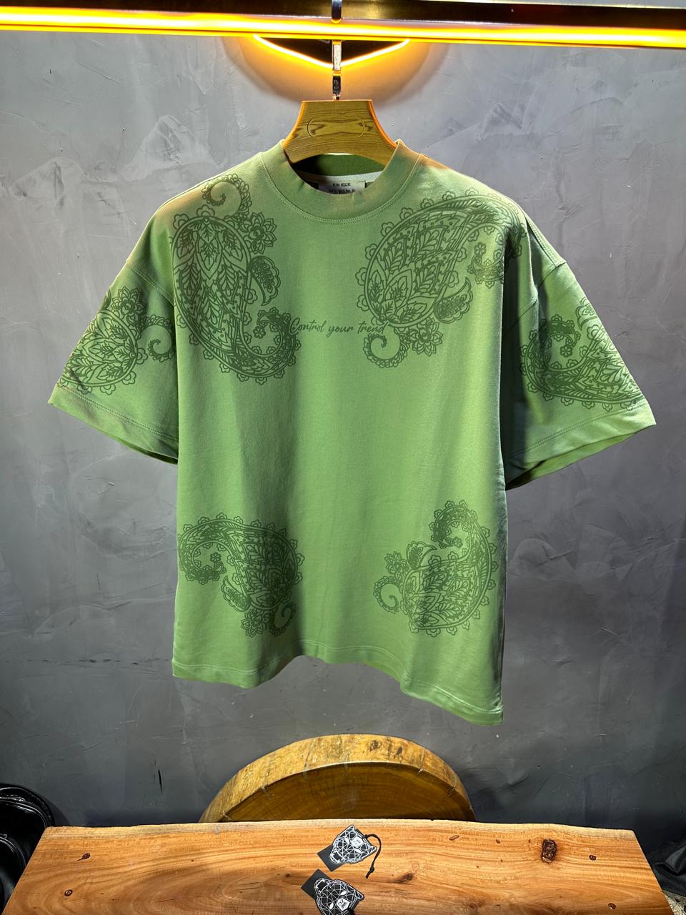 T-SHIRT RETRO ZUMRUT 2501
