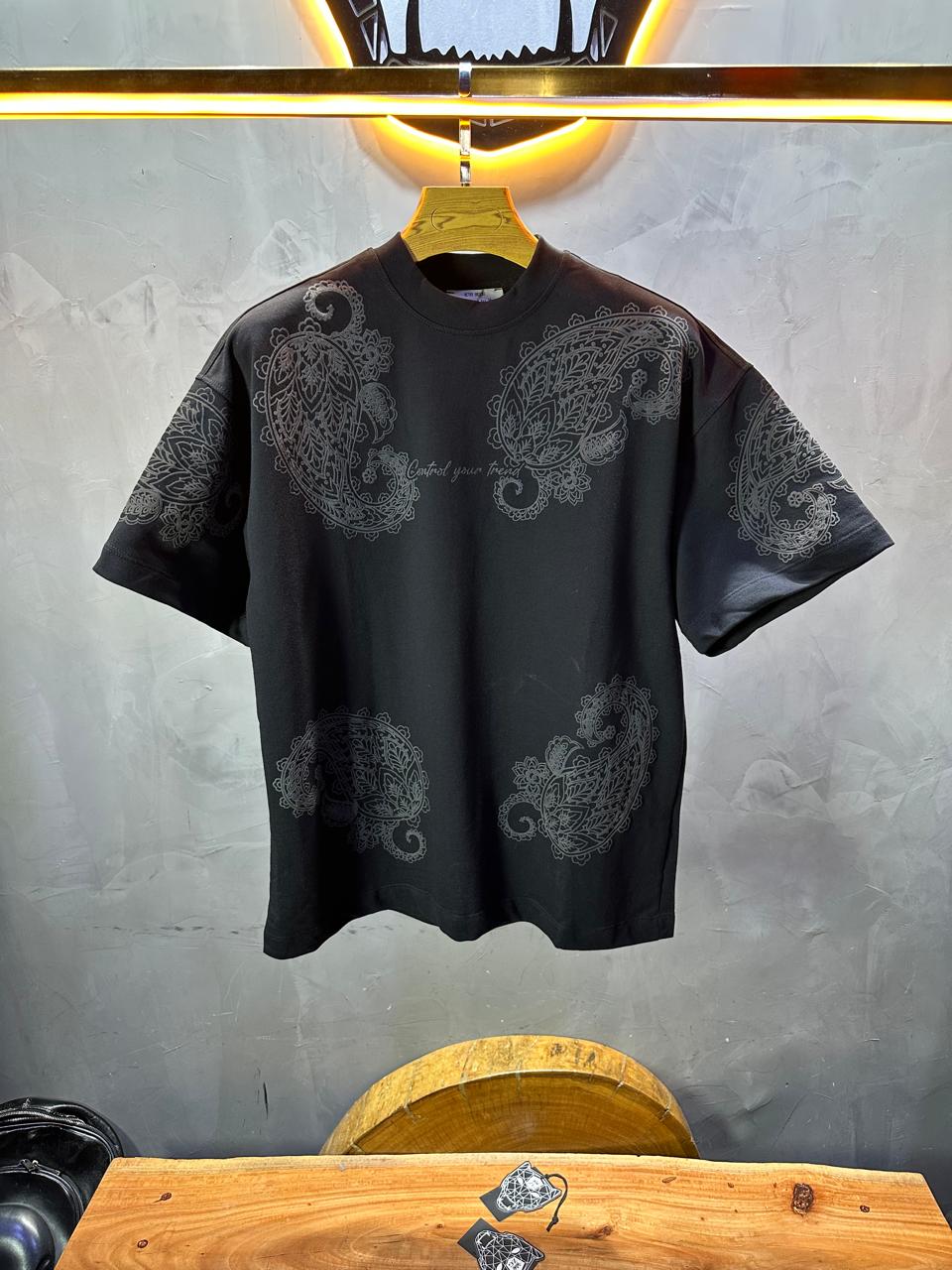 T-SHIRT RETRO BLACK 2501