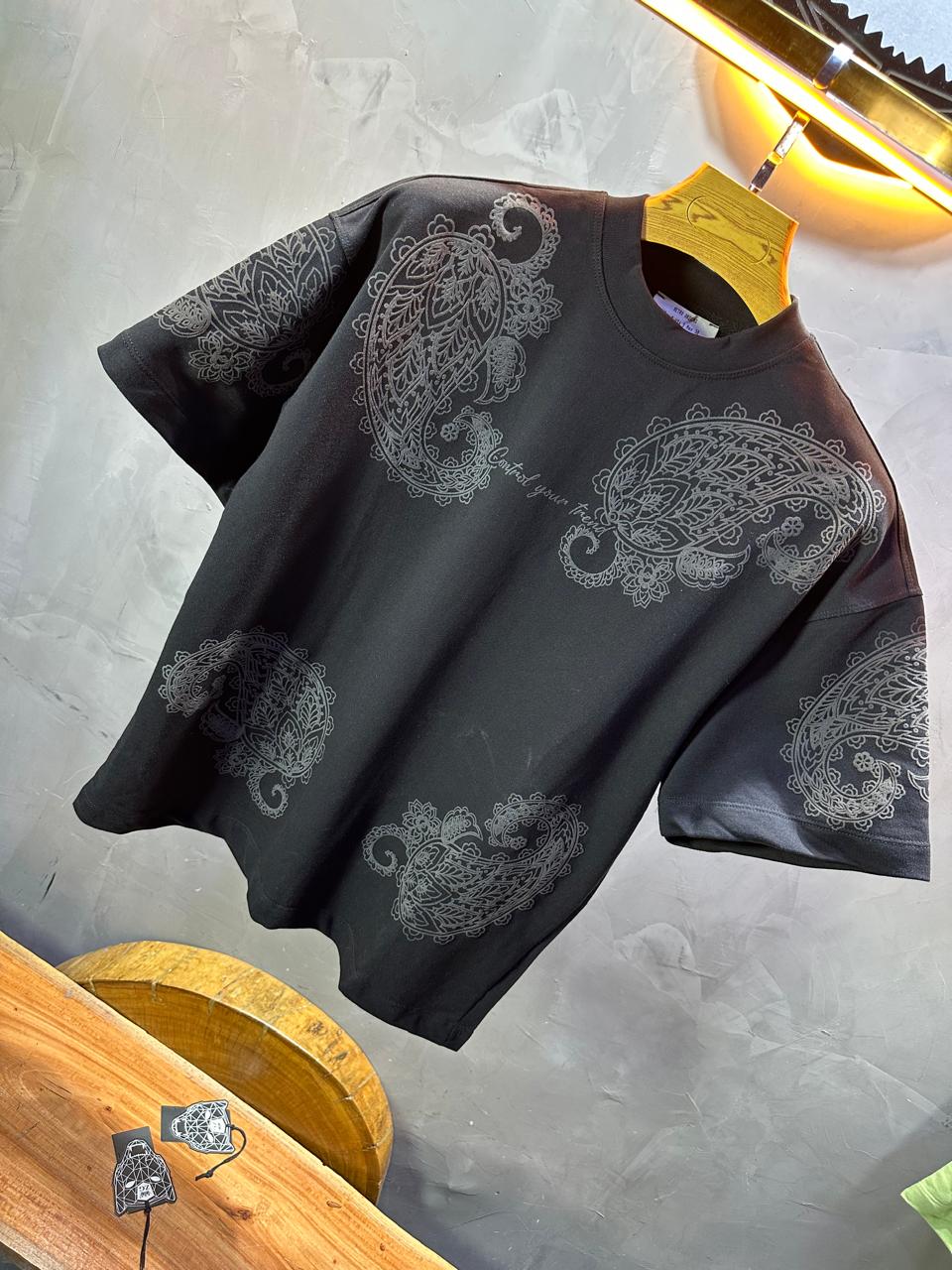 T-SHIRT RETRO BLACK 2501