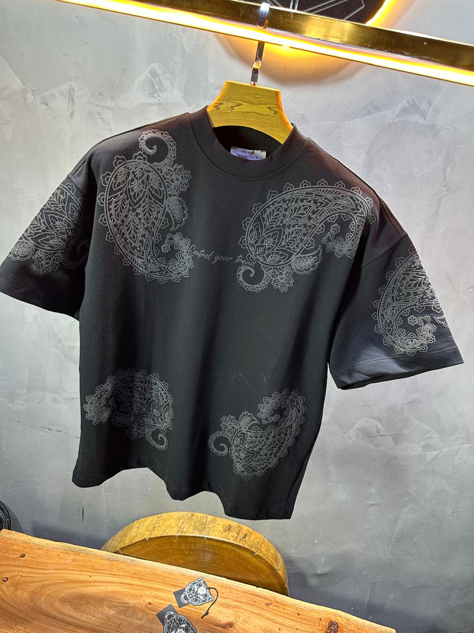 T-SHIRT RETRO BLACK 2501