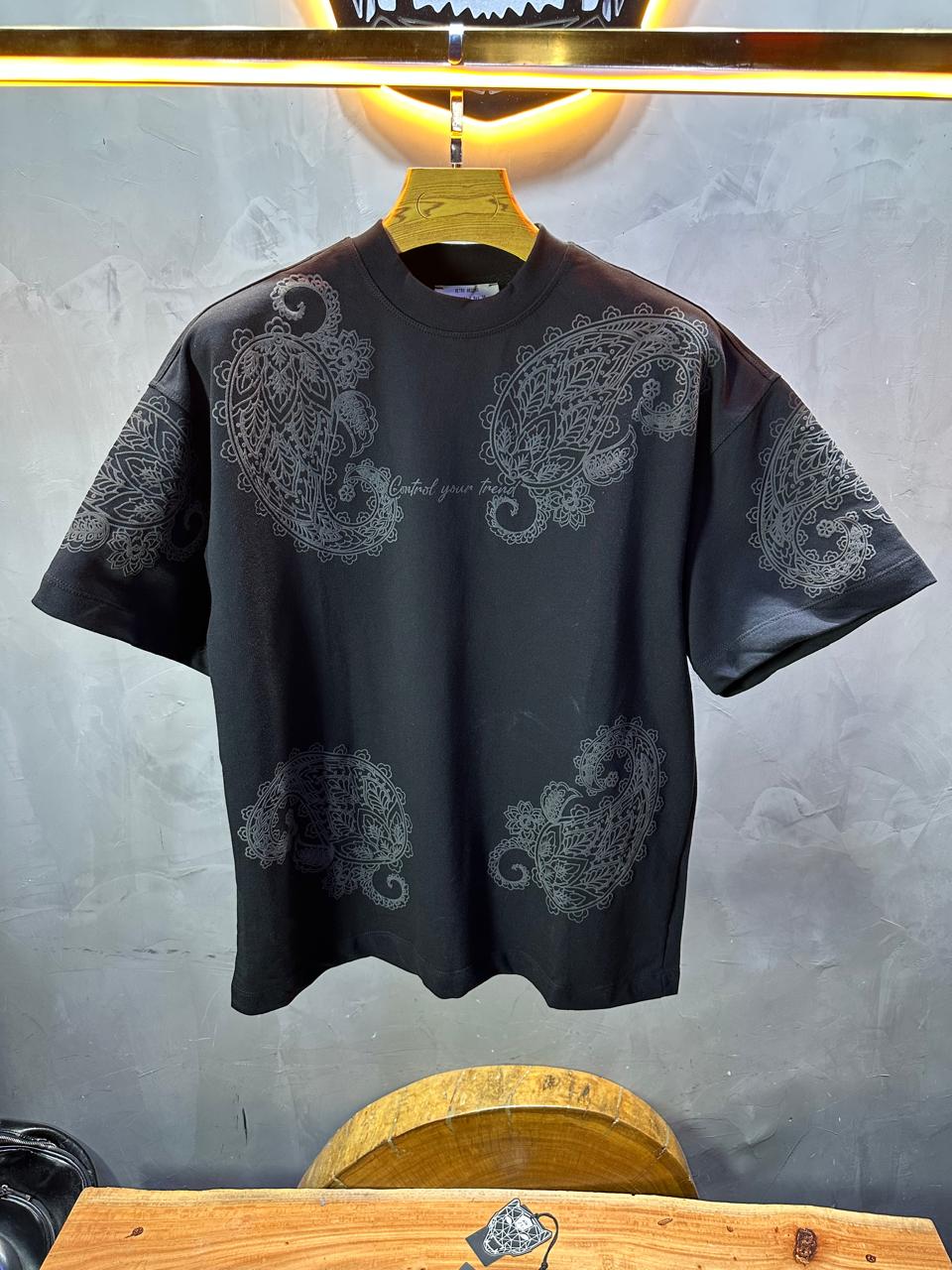 T-SHIRT RETRO BLACK 2501
