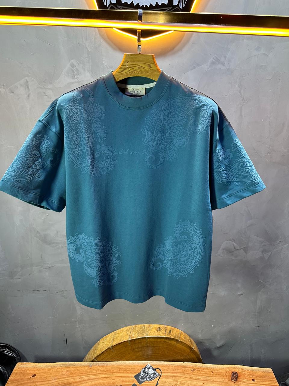 T-SHIRT RETRO ZUMRUT 2501