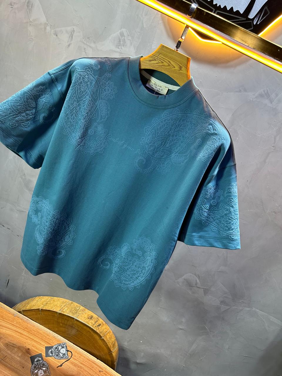 T-SHIRT RETRO ZUMRUT 2501