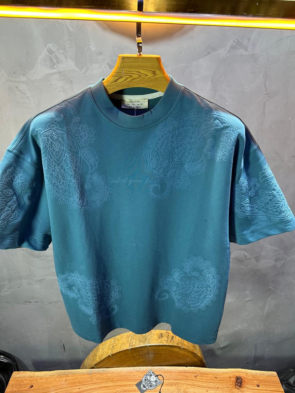 T-SHIRT RETRO ZUMRUT 2501