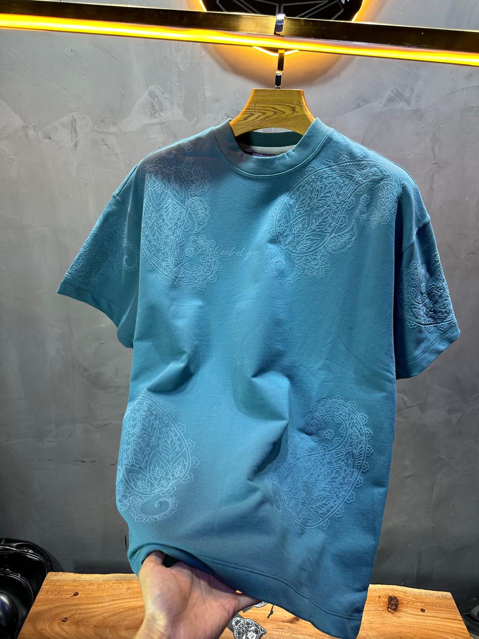 T-SHIRT RETRO ZUMRUT 2501