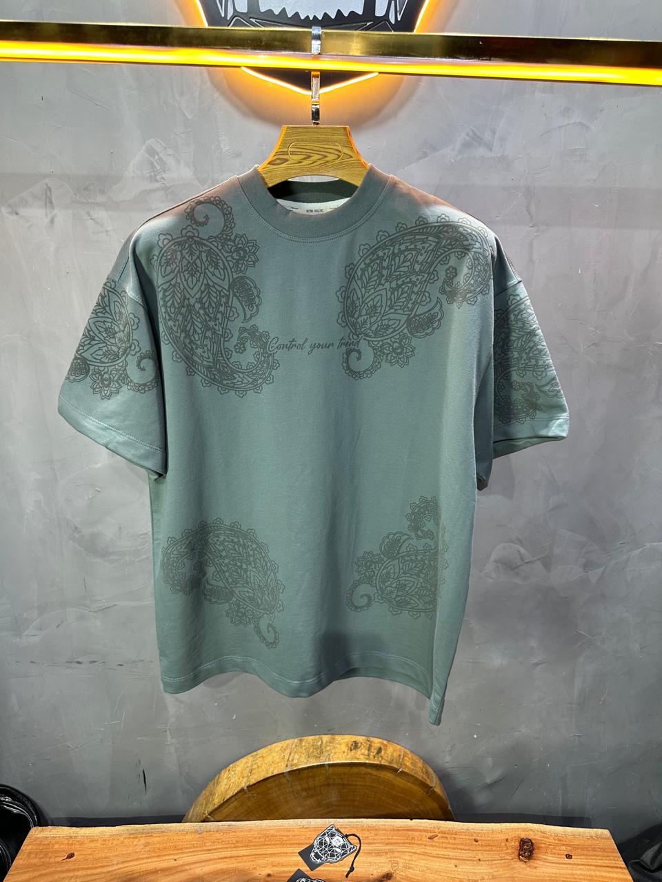 T - SHIRT RETRO GREY 2501 - ZG PREMIUM