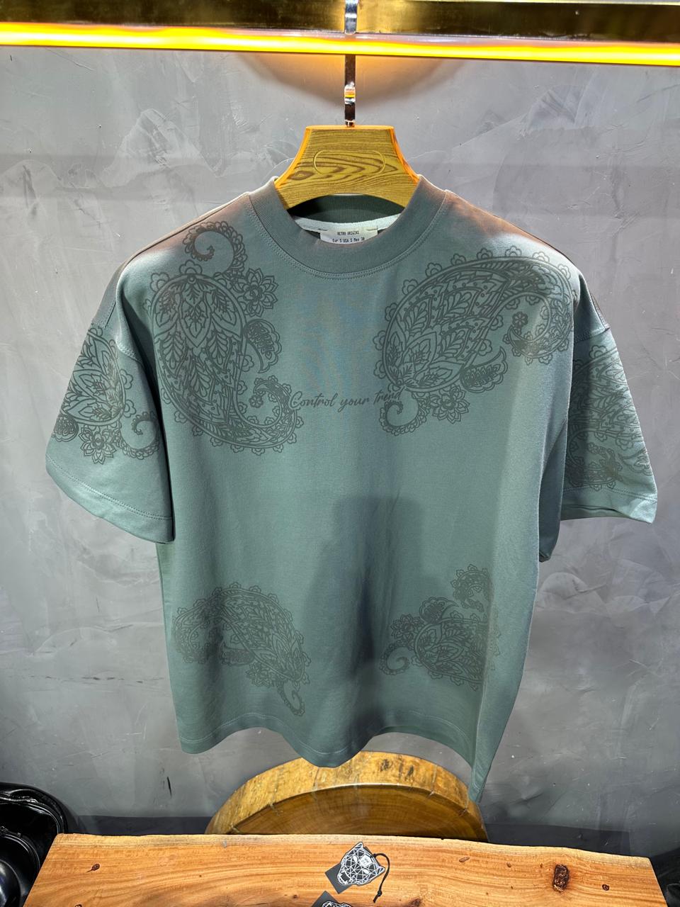T-SHIRT RETRO GREY 2501