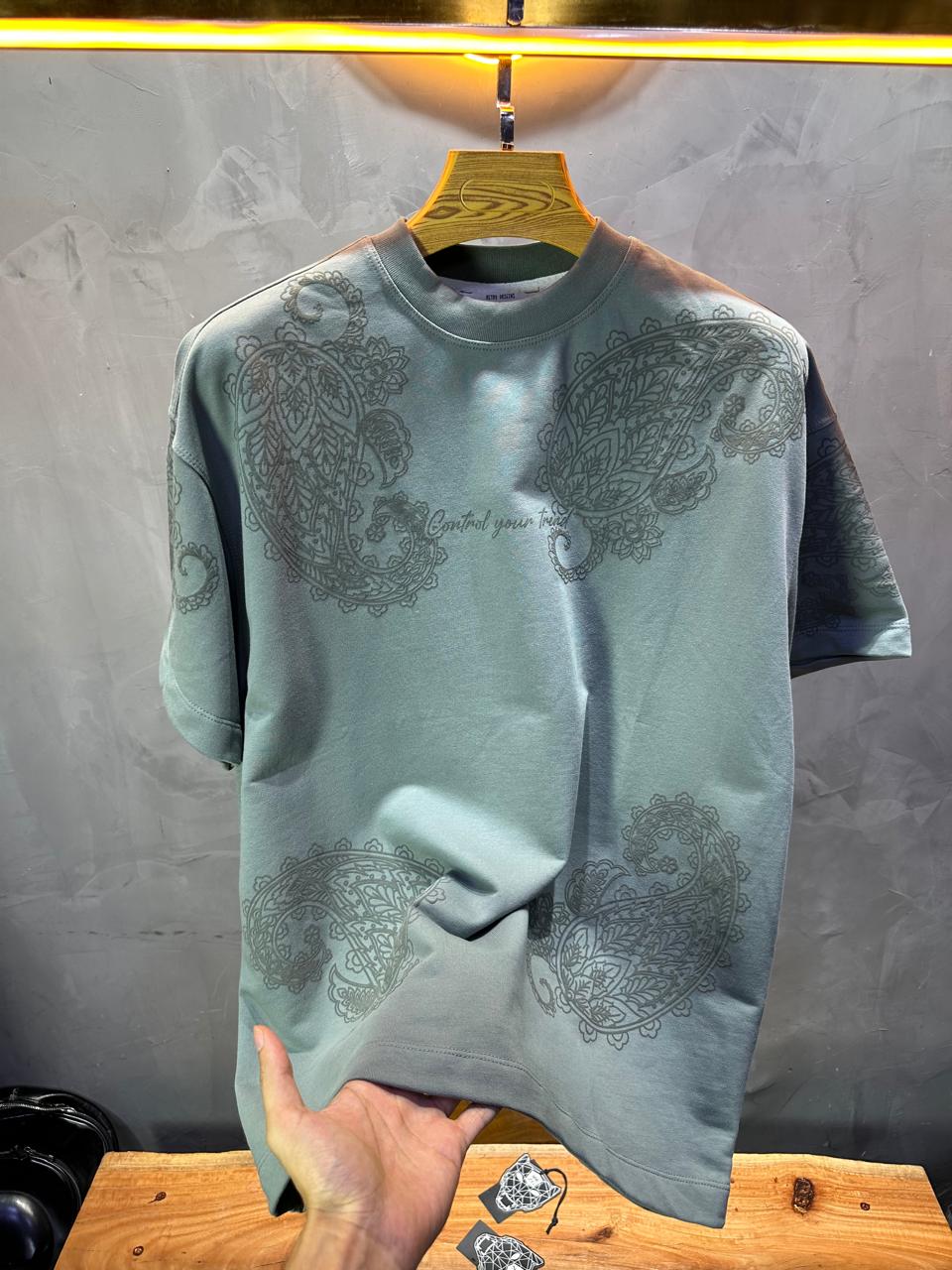 T-SHIRT RETRO GREY 2501