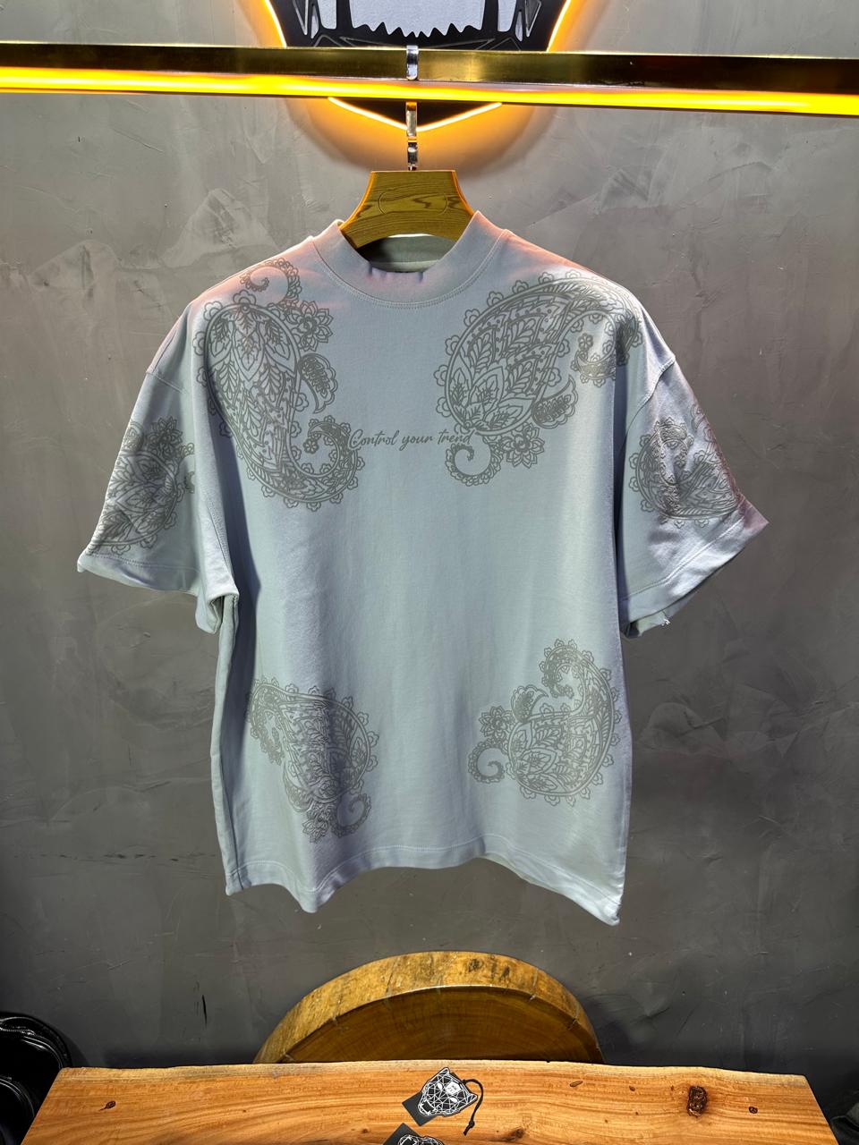 T-SHIRT RETRO BLUE 2501