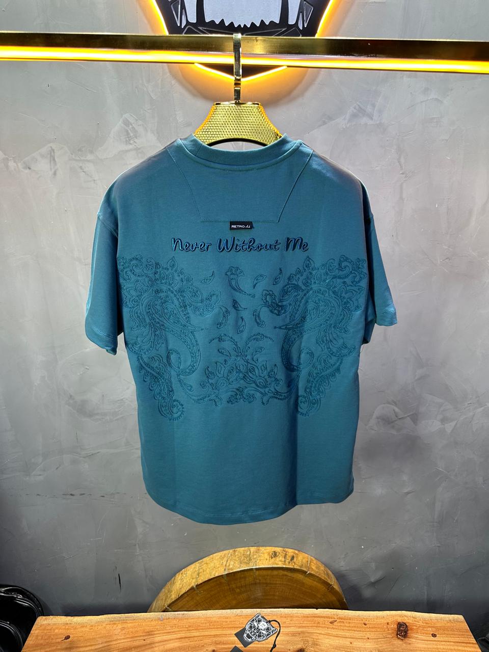 T-SHIRT RETRO GREEN 2504
