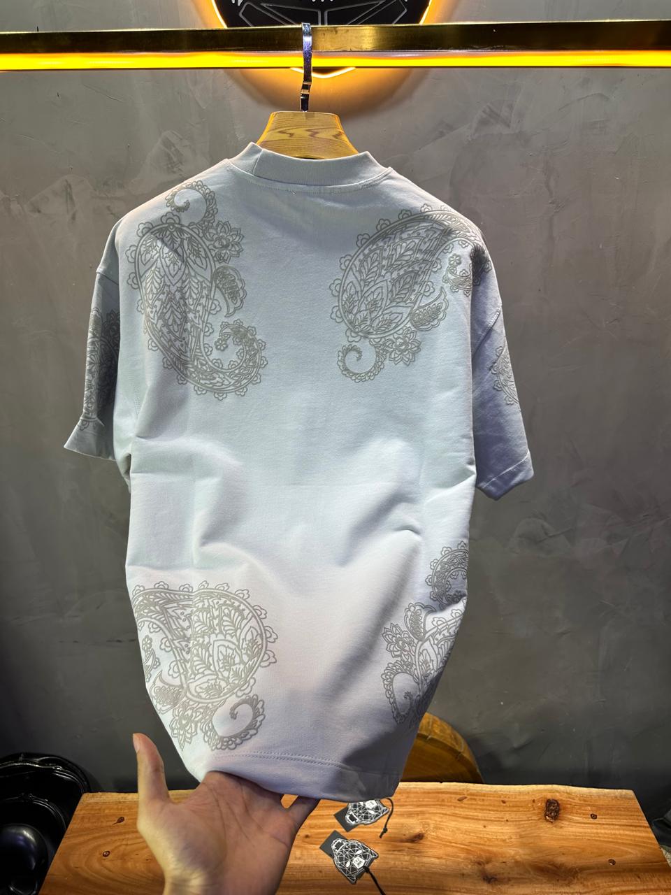 T-SHIRT RETRO BLUE 2501