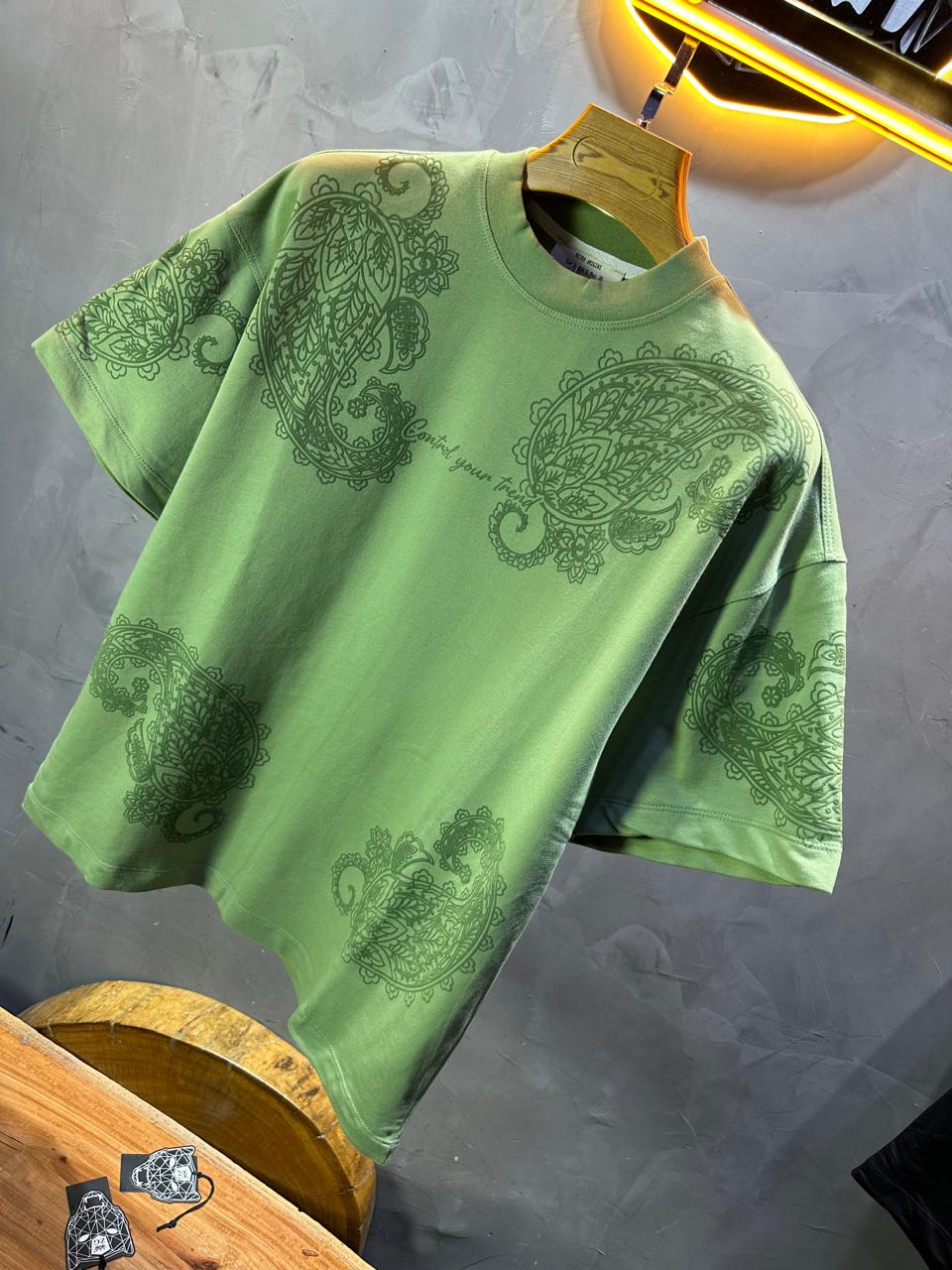 T-SHIRT RETRO ZUMRUT 2501