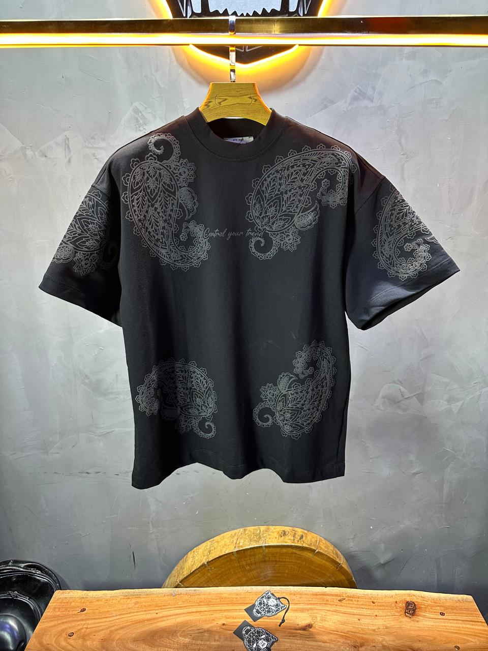 T-SHIRT RETRO BLACK 2501