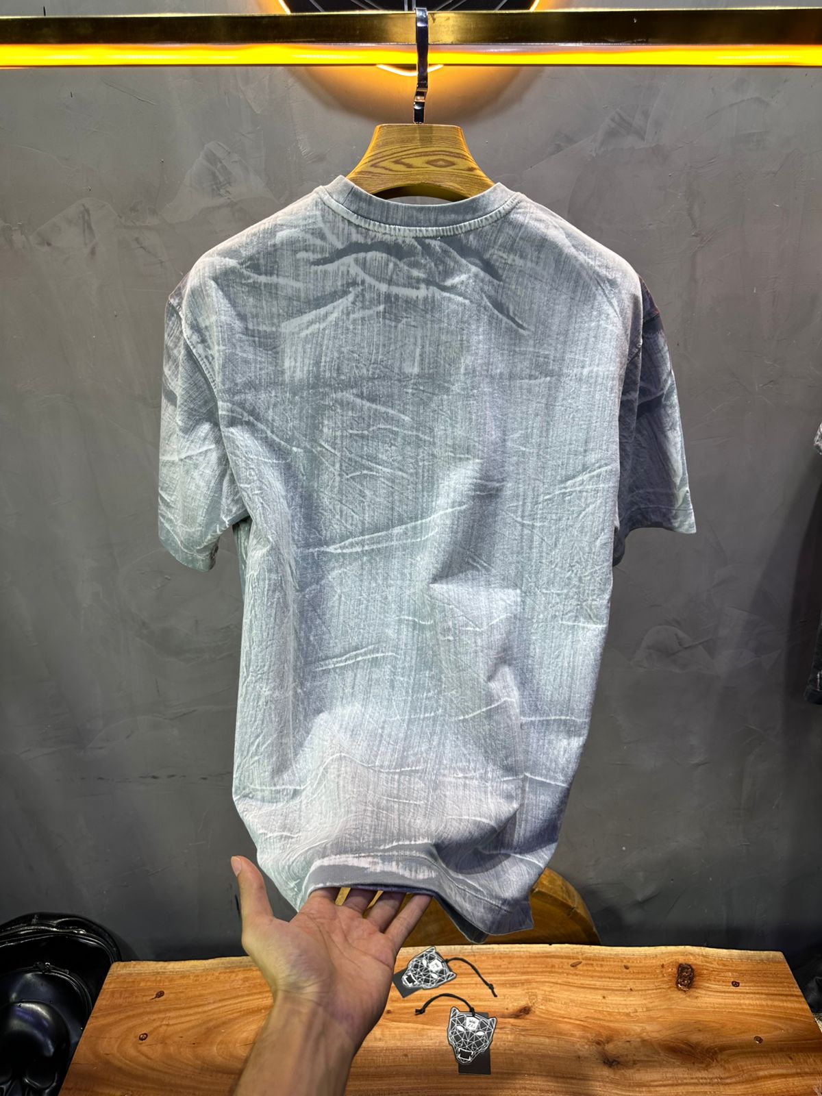 T - SHIRT RETRO GREY 2516 - ZG PREMIUM