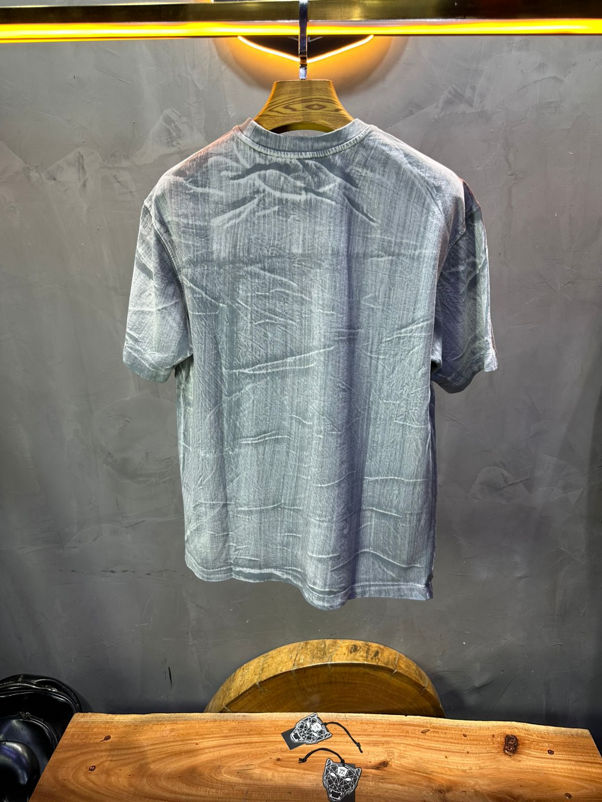T-SHIRT RETRO GREY 2516