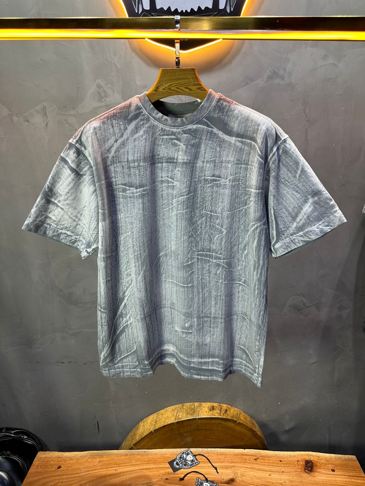 T-SHIRT RETRO GREY 2516