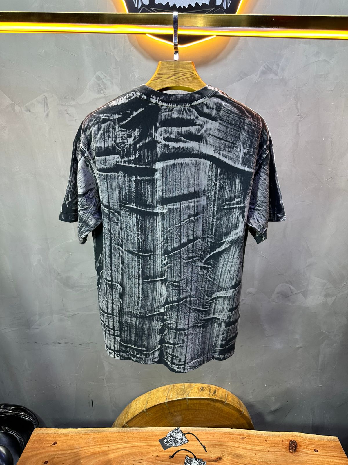 T-SHIRT RETRO BLACK 2516