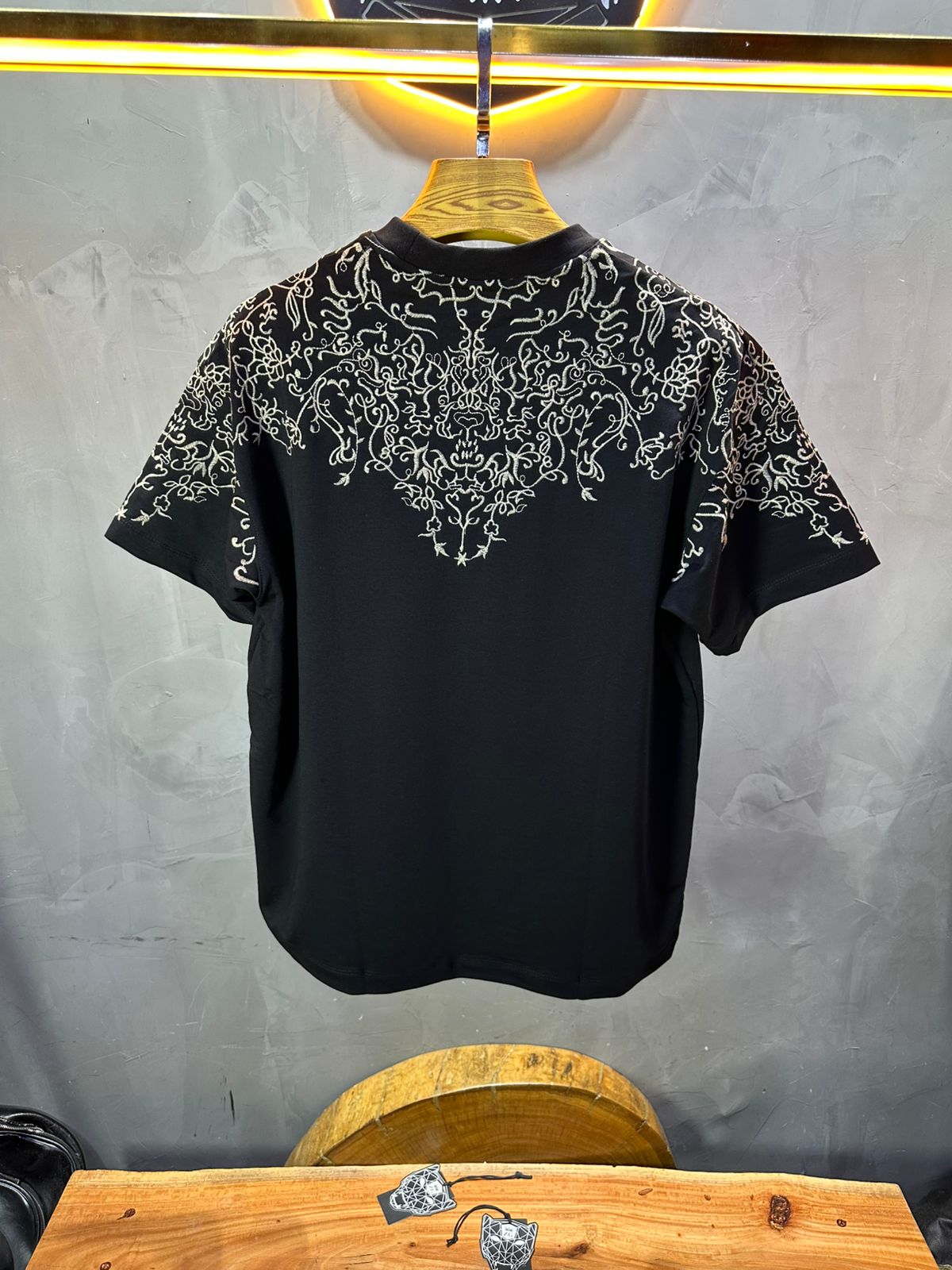 T-SHIRT RETRO BLACK 2533