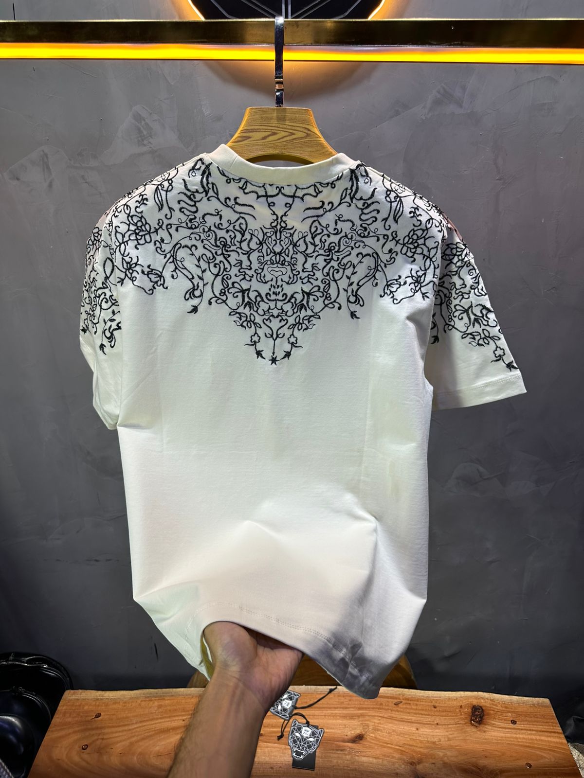 T - SHIRT RETRO BEIGE 2533 - ZG PREMIUM