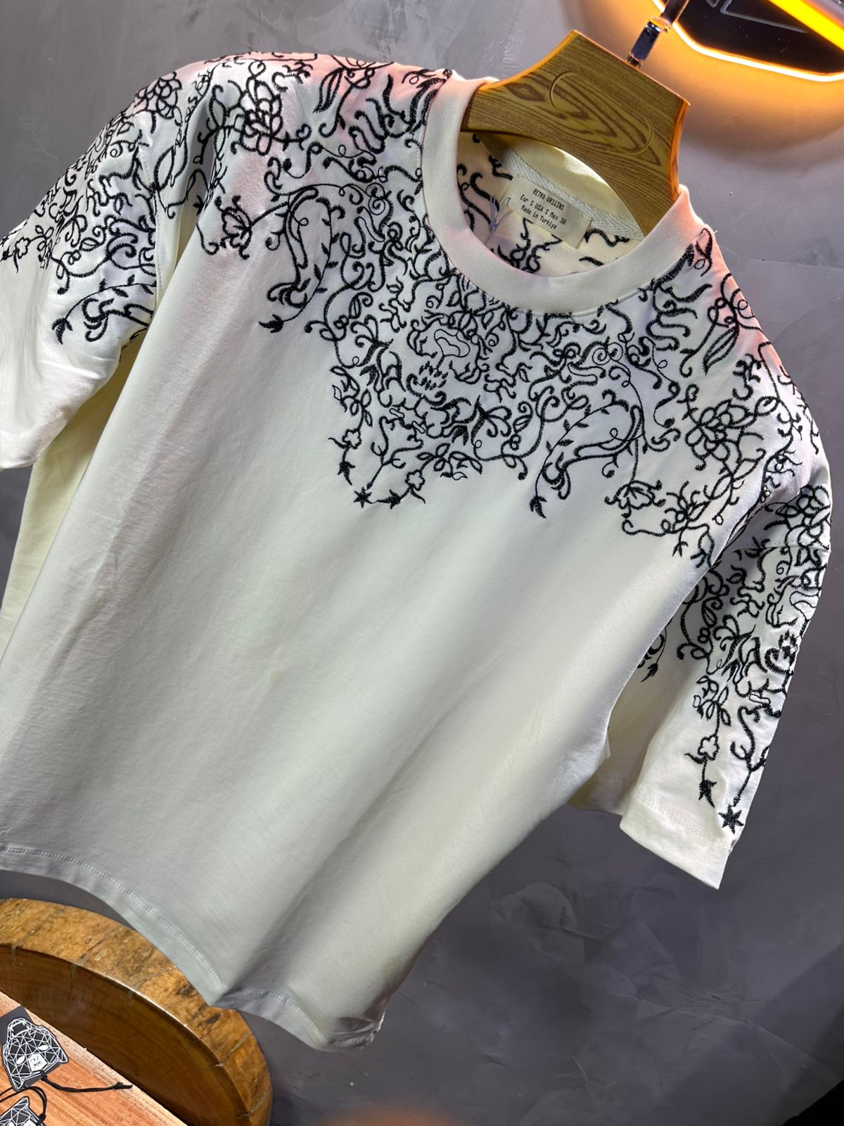 T-SHIRT RETRO BEIGE 2533