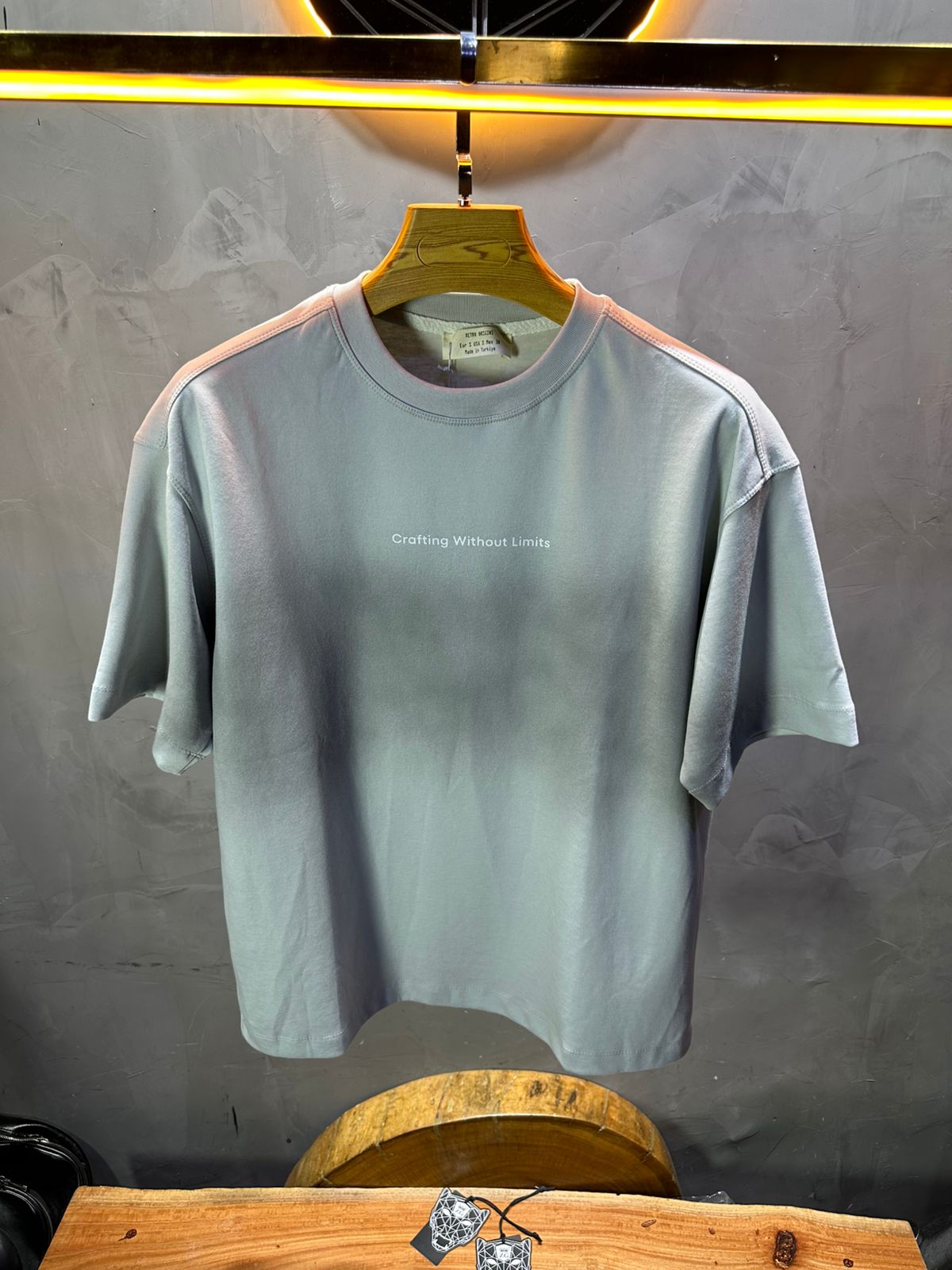 T-SHIRT RETRO GREY 2512