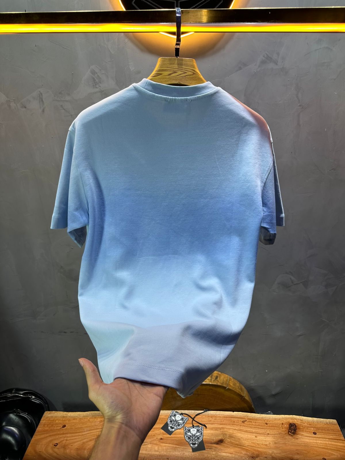 T-SHIRT RETRO BLUE 2512