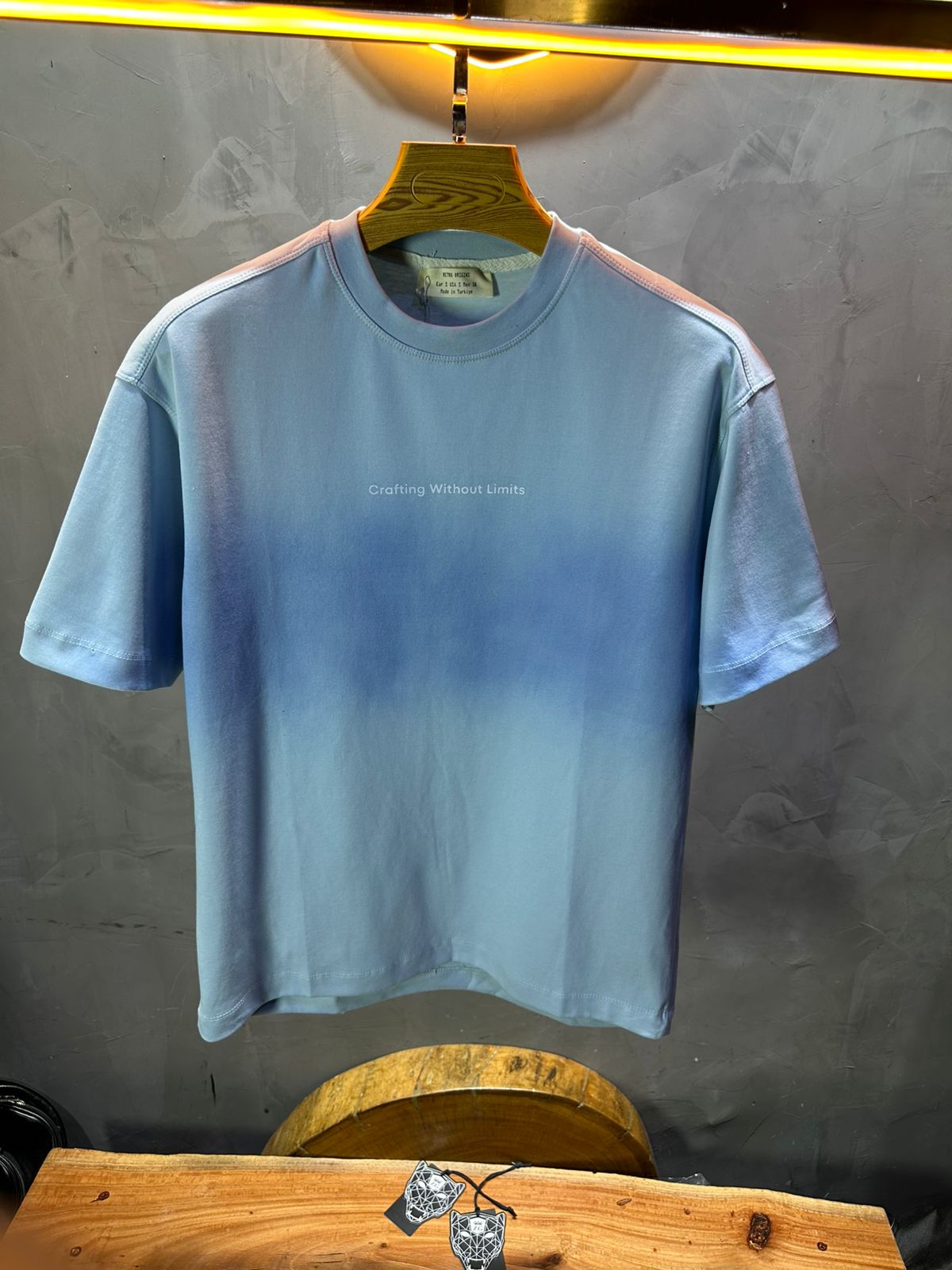 T-SHIRT RETRO BLUE 2512