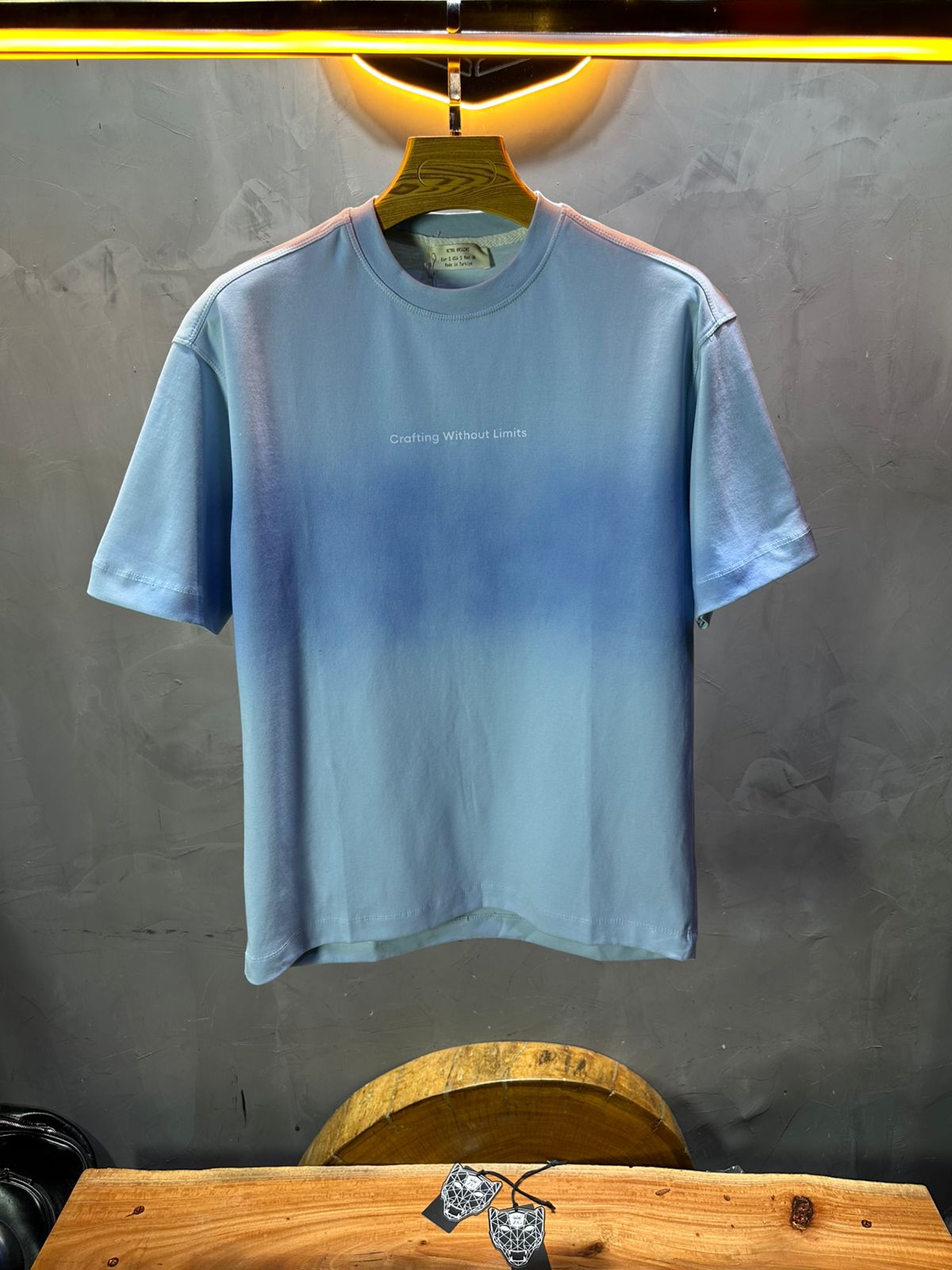 T-SHIRT RETRO BLUE 2512