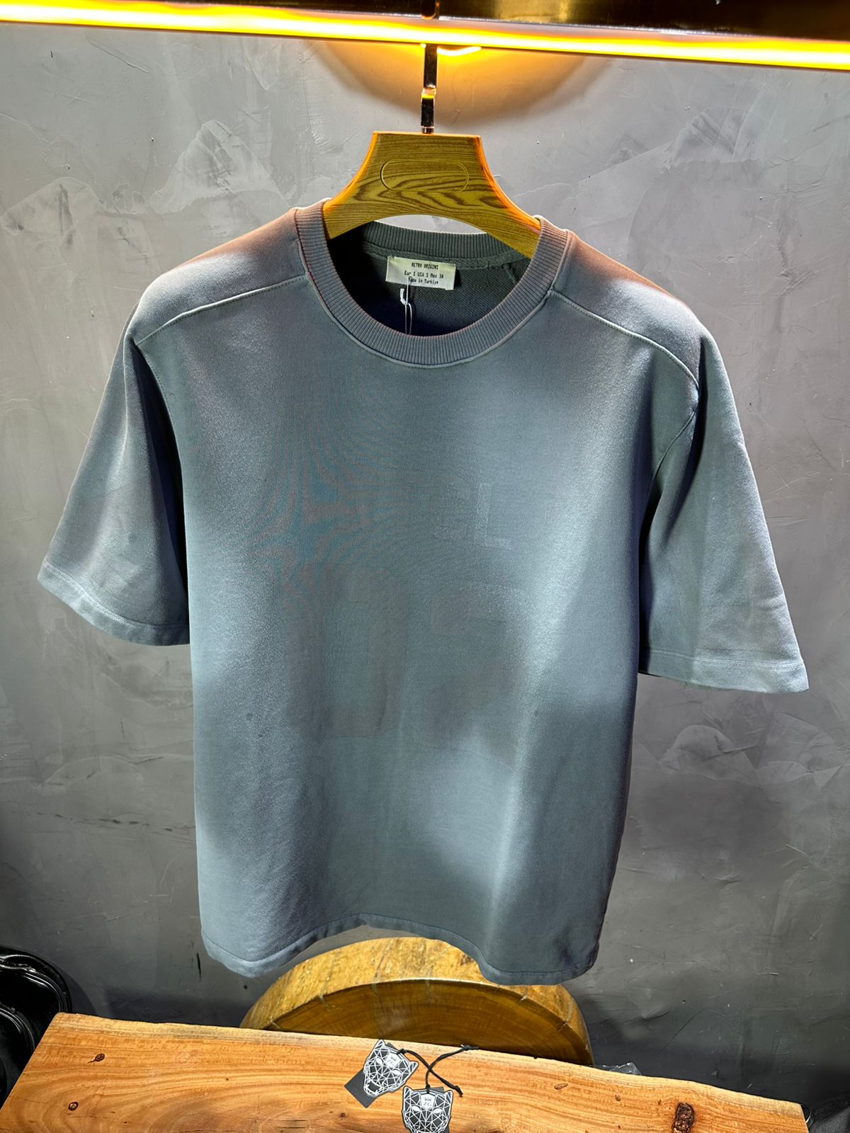 T-SHIRT RETRO GREY 2510