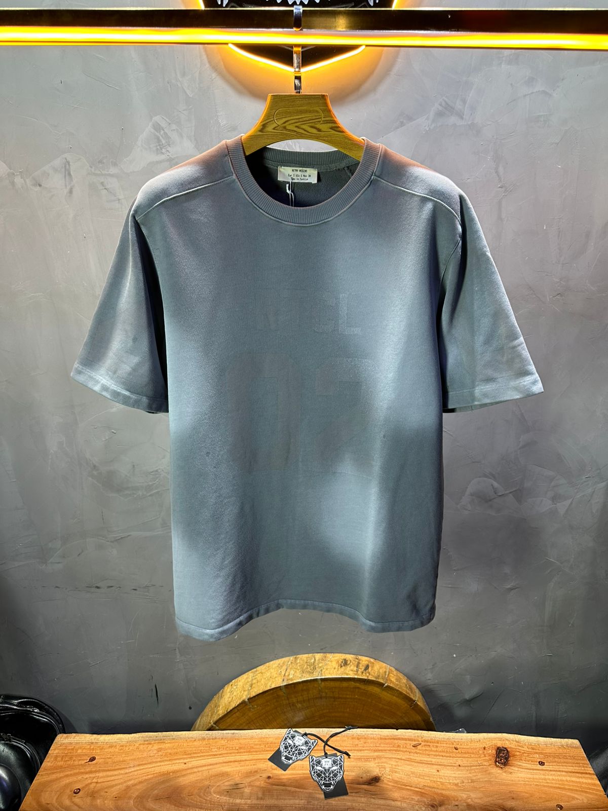T-SHIRT RETRO GREY 2510