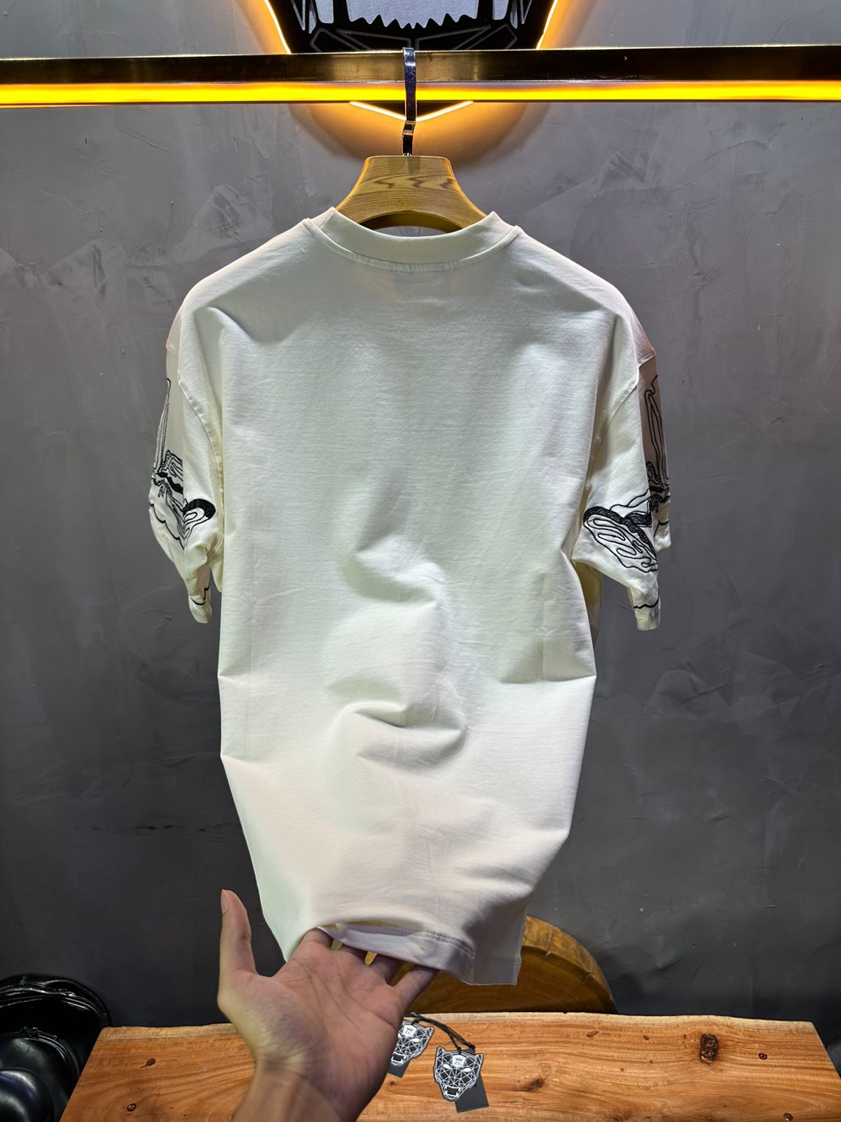 T-SHIRT RETRO BEIGE 2527