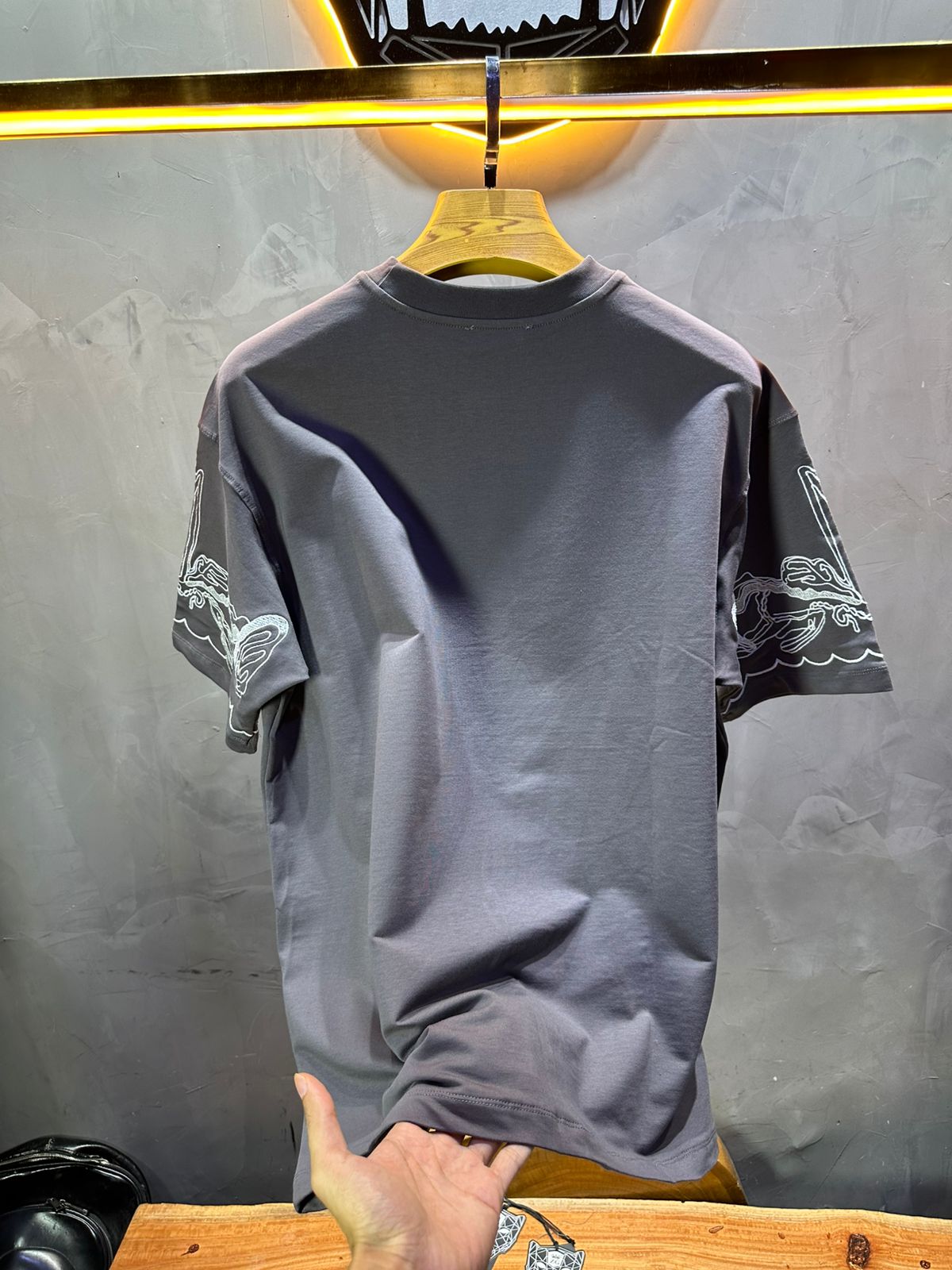 T-SHIRT RETRO GREY 2527