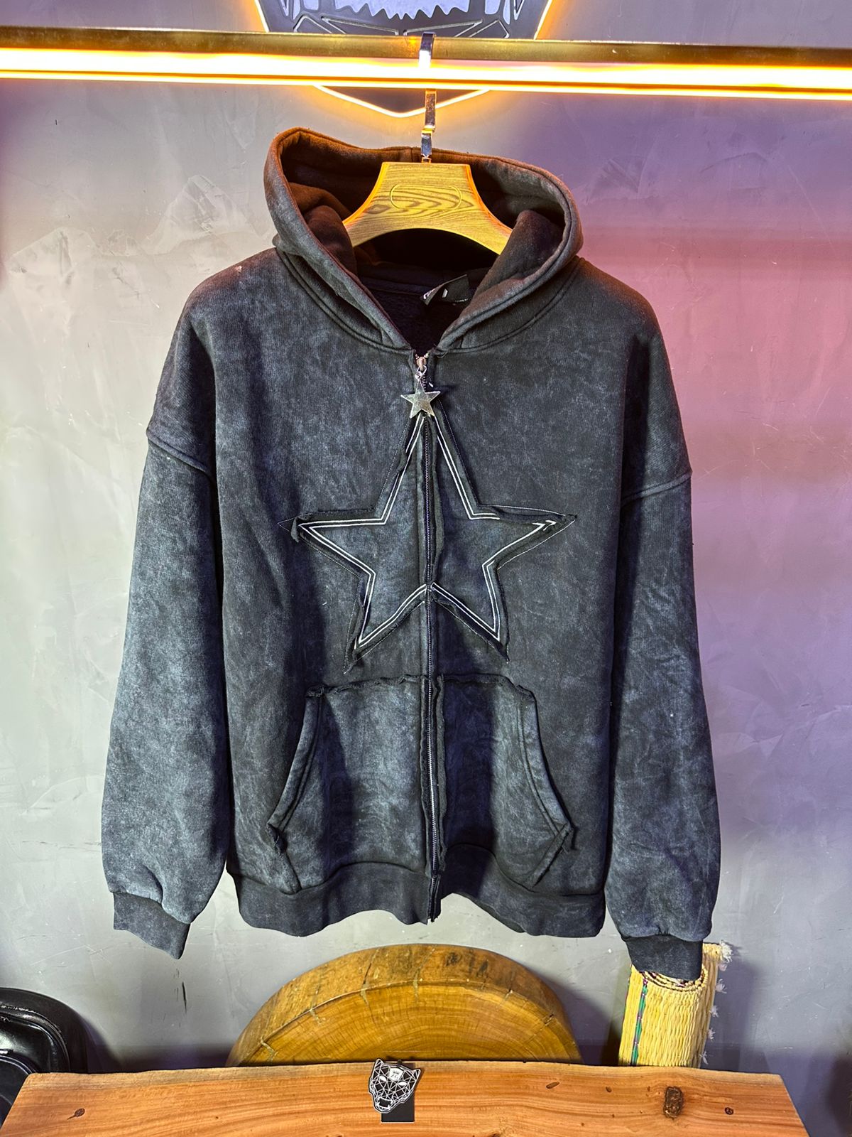 HOODIE THEDAD GREEN 100