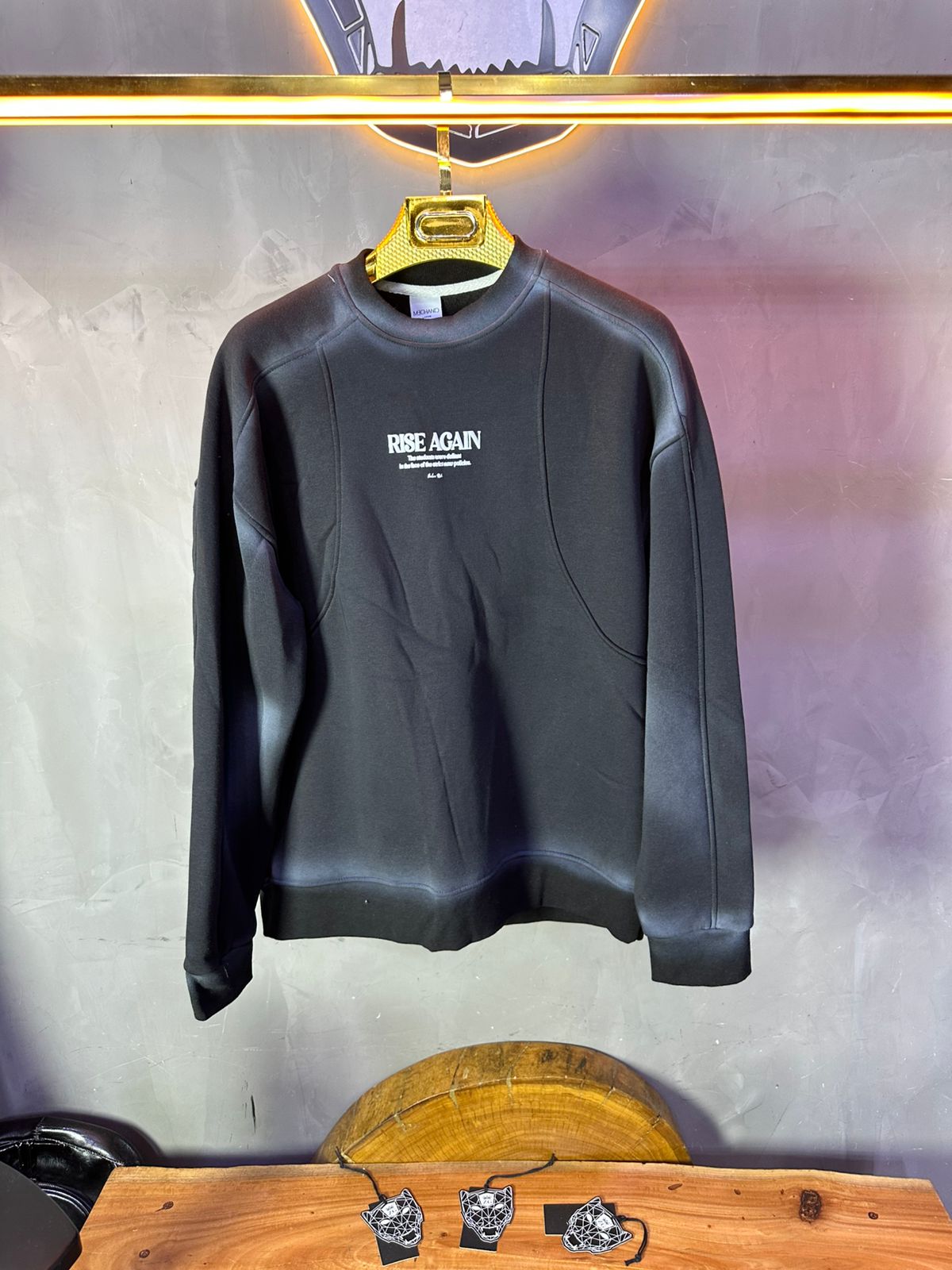 SWEAT MECANIC BLACK MCH64