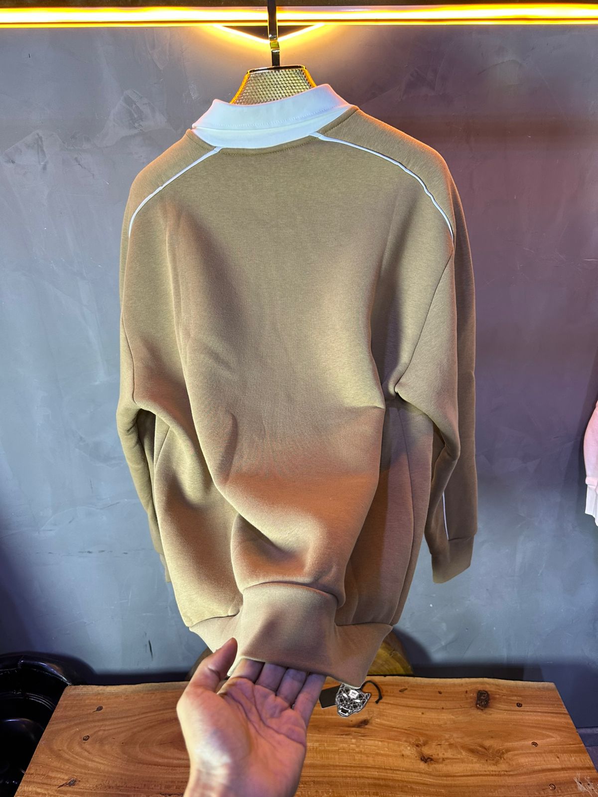 SWEAT BLOW UP BROWN ET01