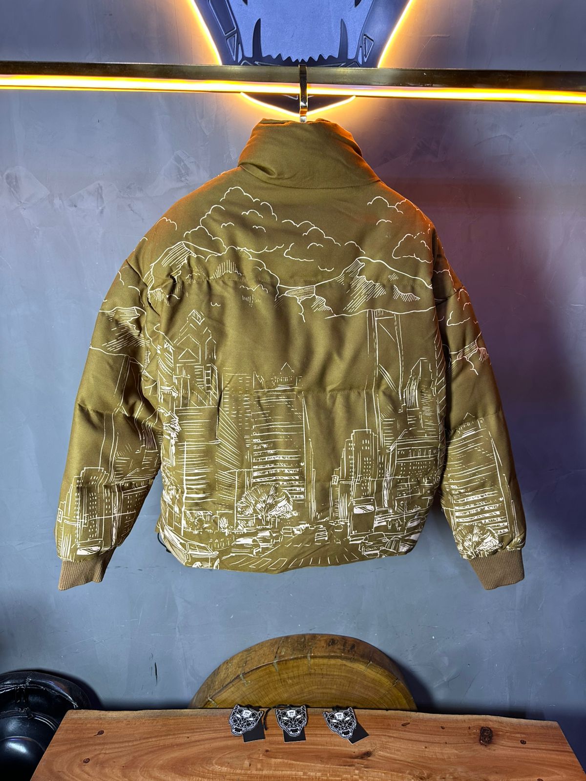 PUFER JACKET DIGITAL STYLE MARON 5667