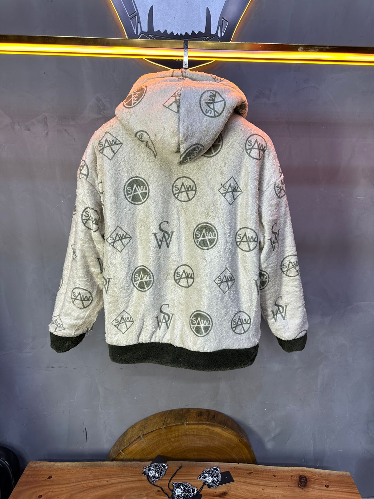 JACKET DOUBLE FAC OVER GREEN 4950