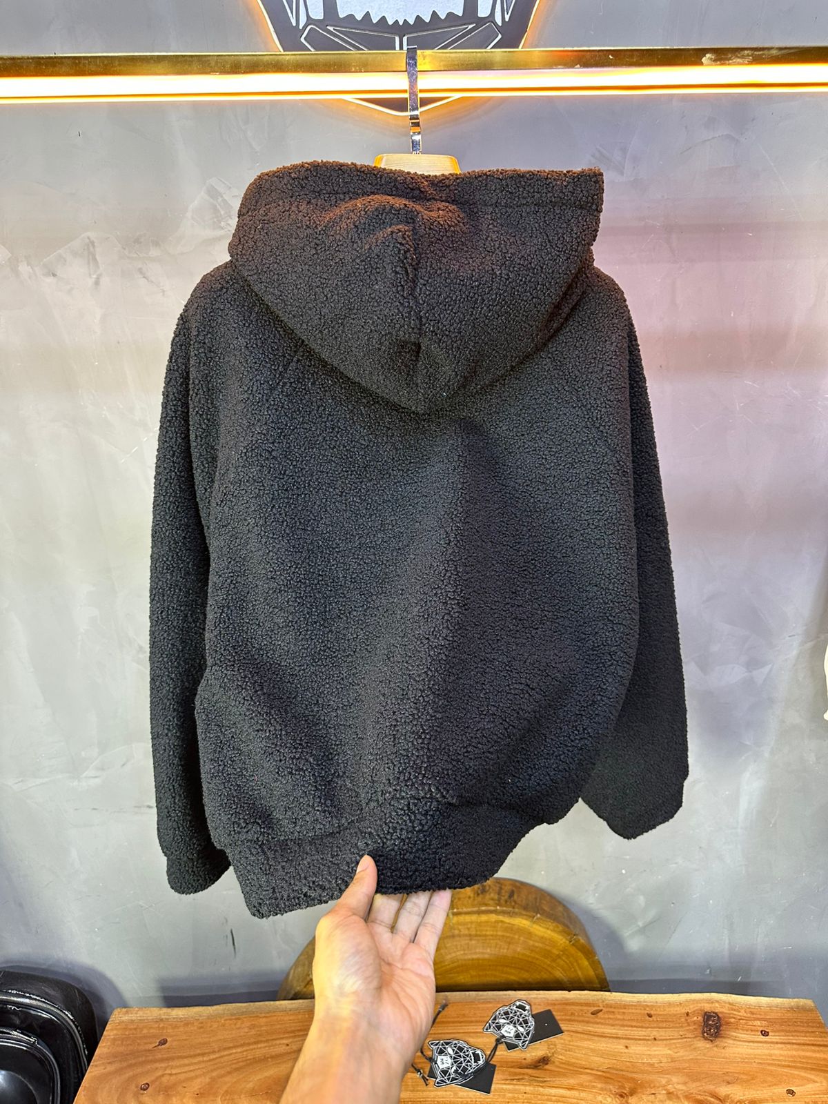 JACKET SAW OVERSIZE BLACK 4954 - ZG PREMIUM