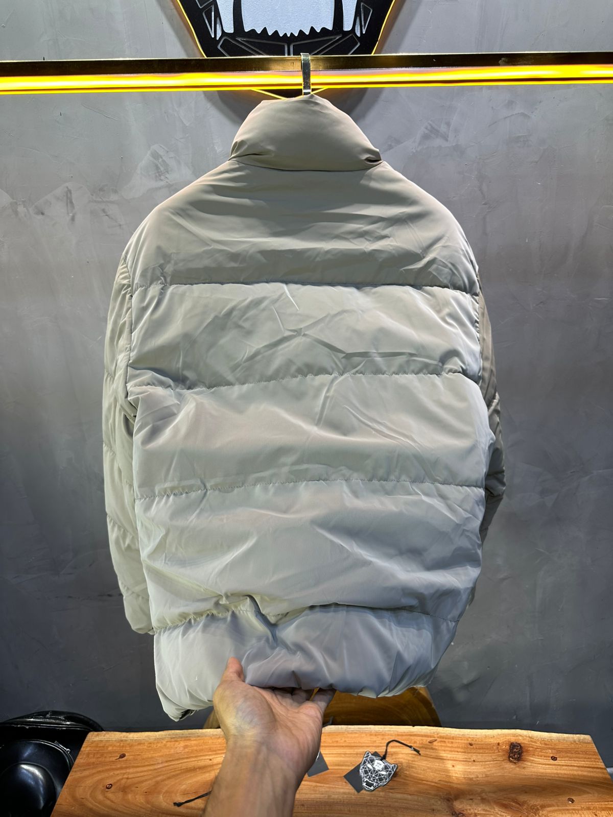 PUFFER JACKET BEIGE 1041