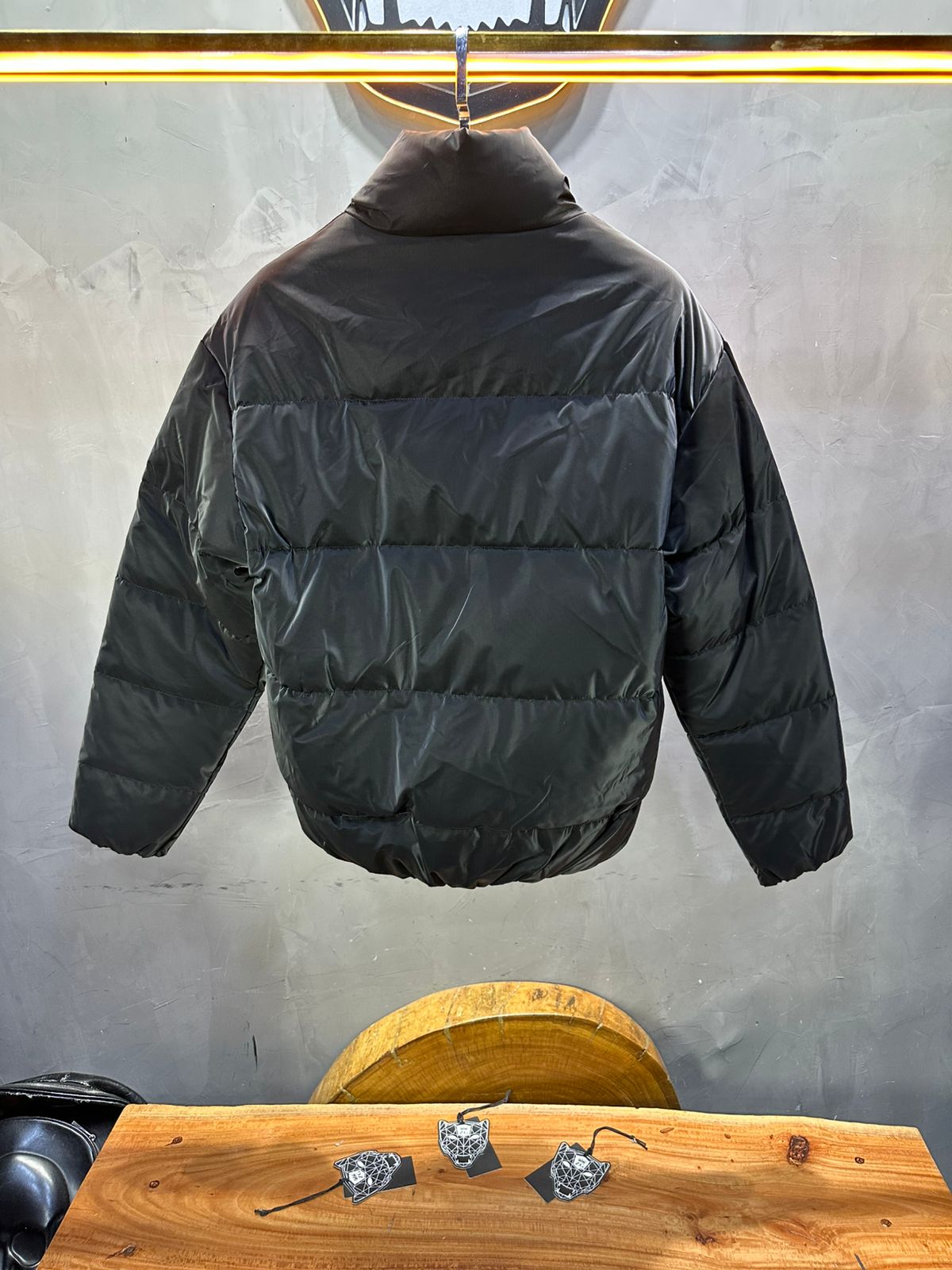 PUFFER JACKET BLACK 1041