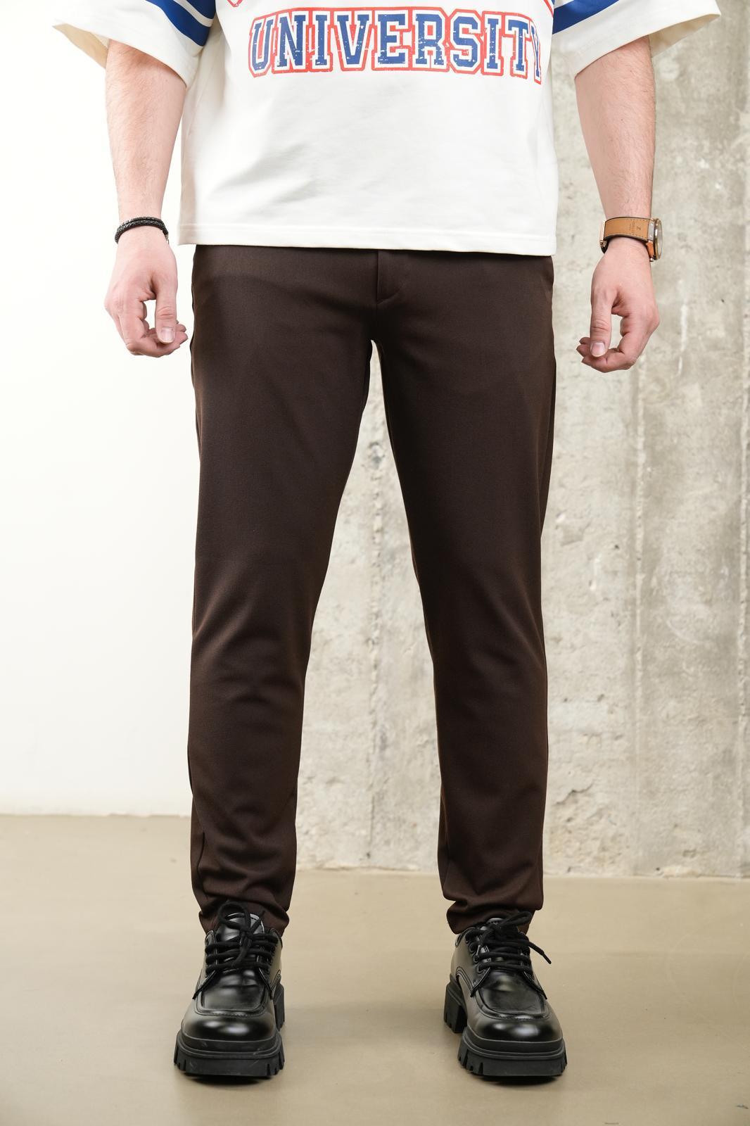 PANTALON MARON CLASSIQUE ADP04 - ZG PREMIUM