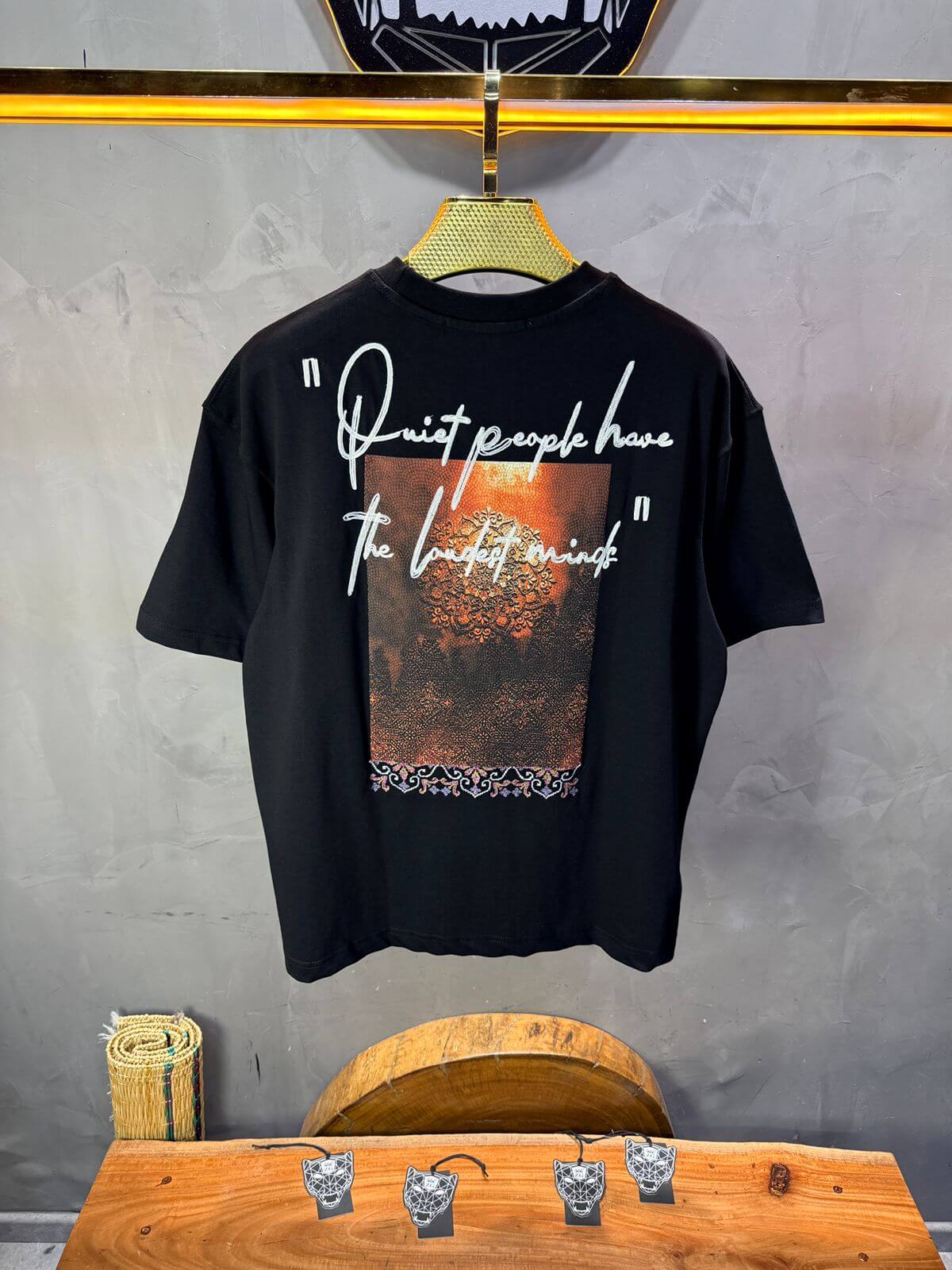 T-Shirt Oversize Noir Urbanity 5116